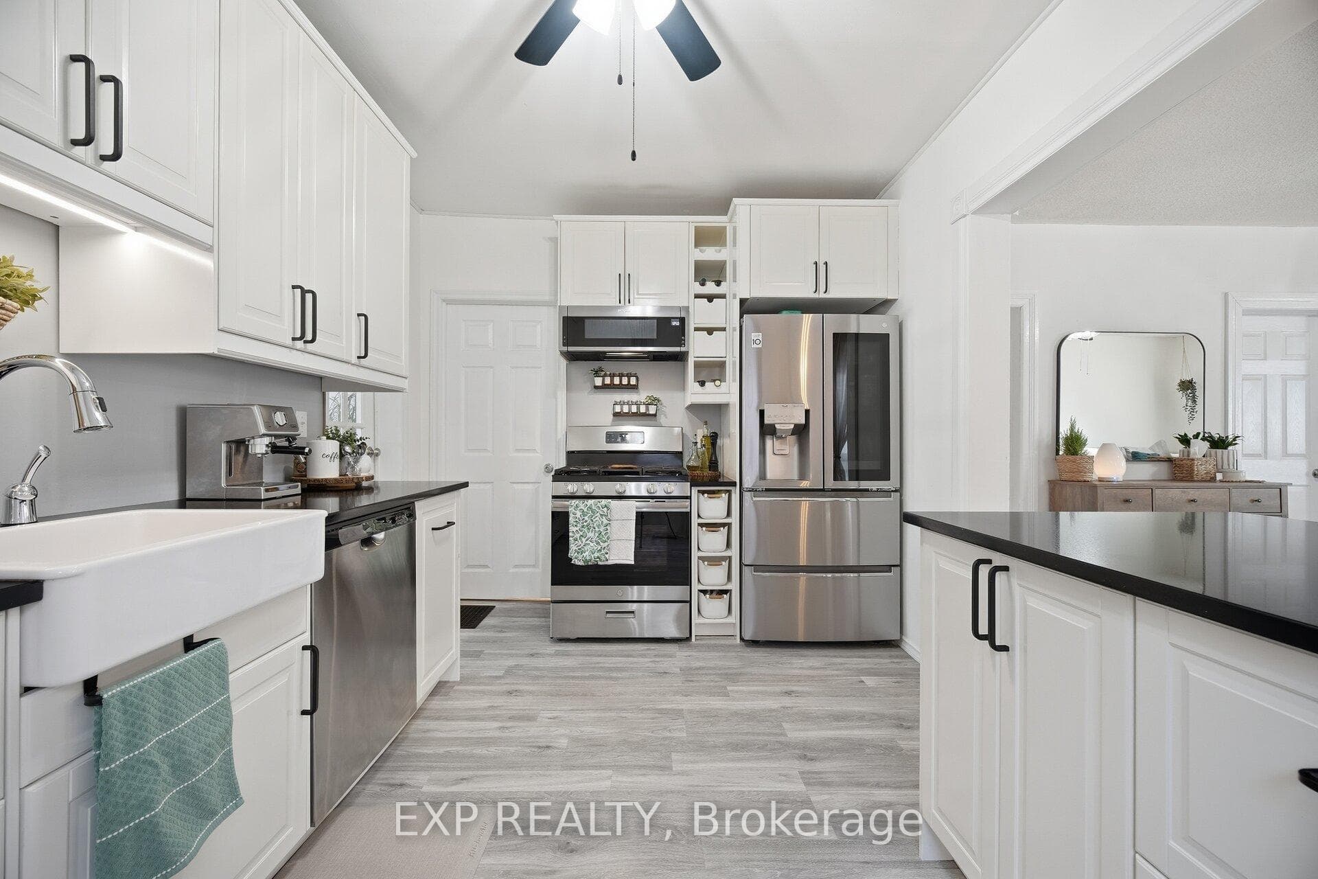 Stainless steel appliances