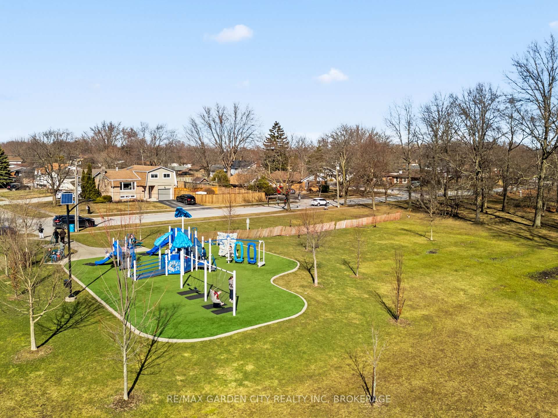 Across from Gustavus Munroe Park- an ideal spot