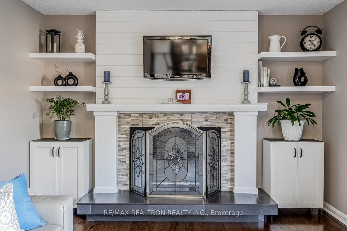 Gorgeous fireplace
