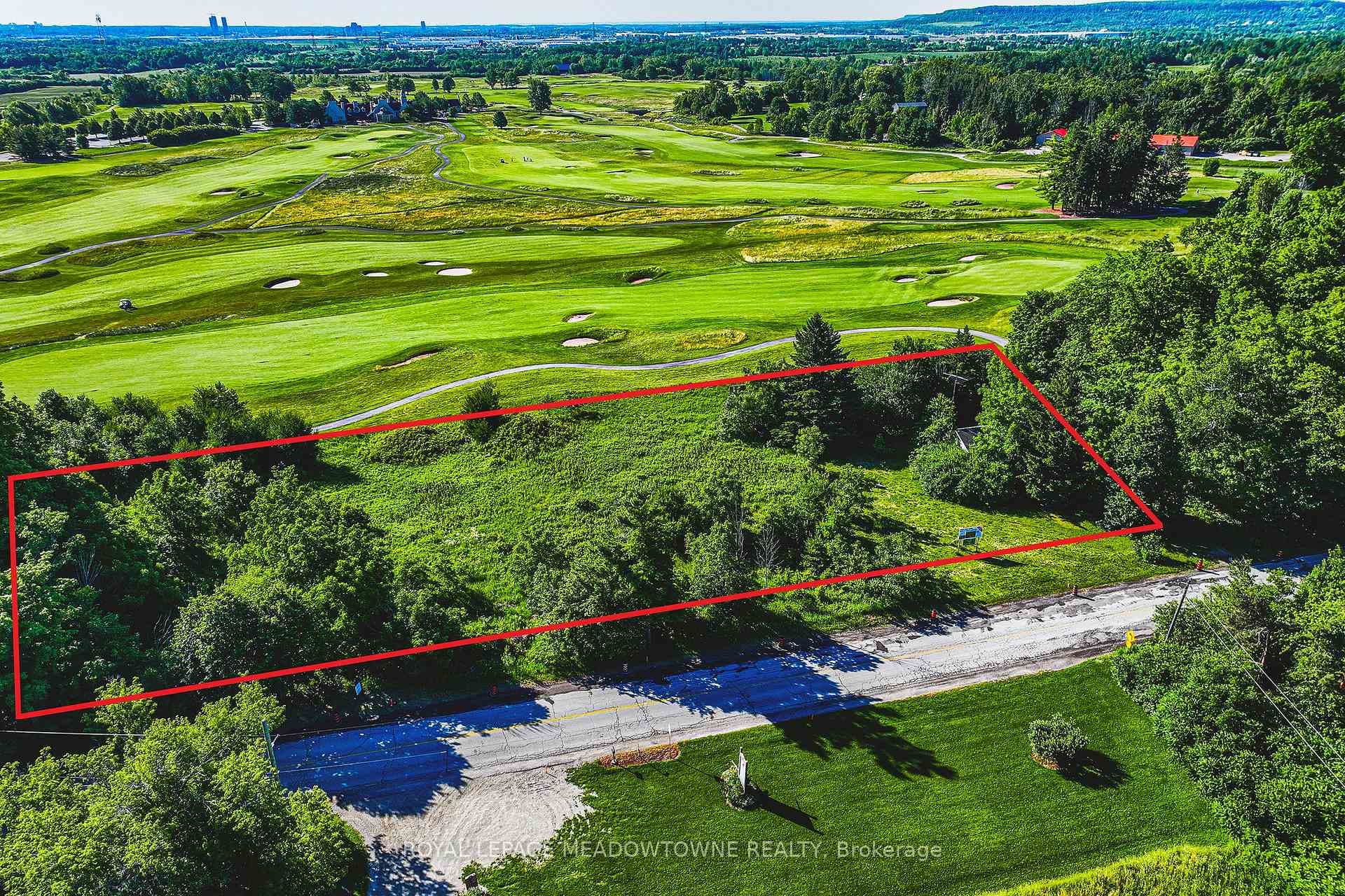 Estate Lot for Sale. Boundary lines approximate.