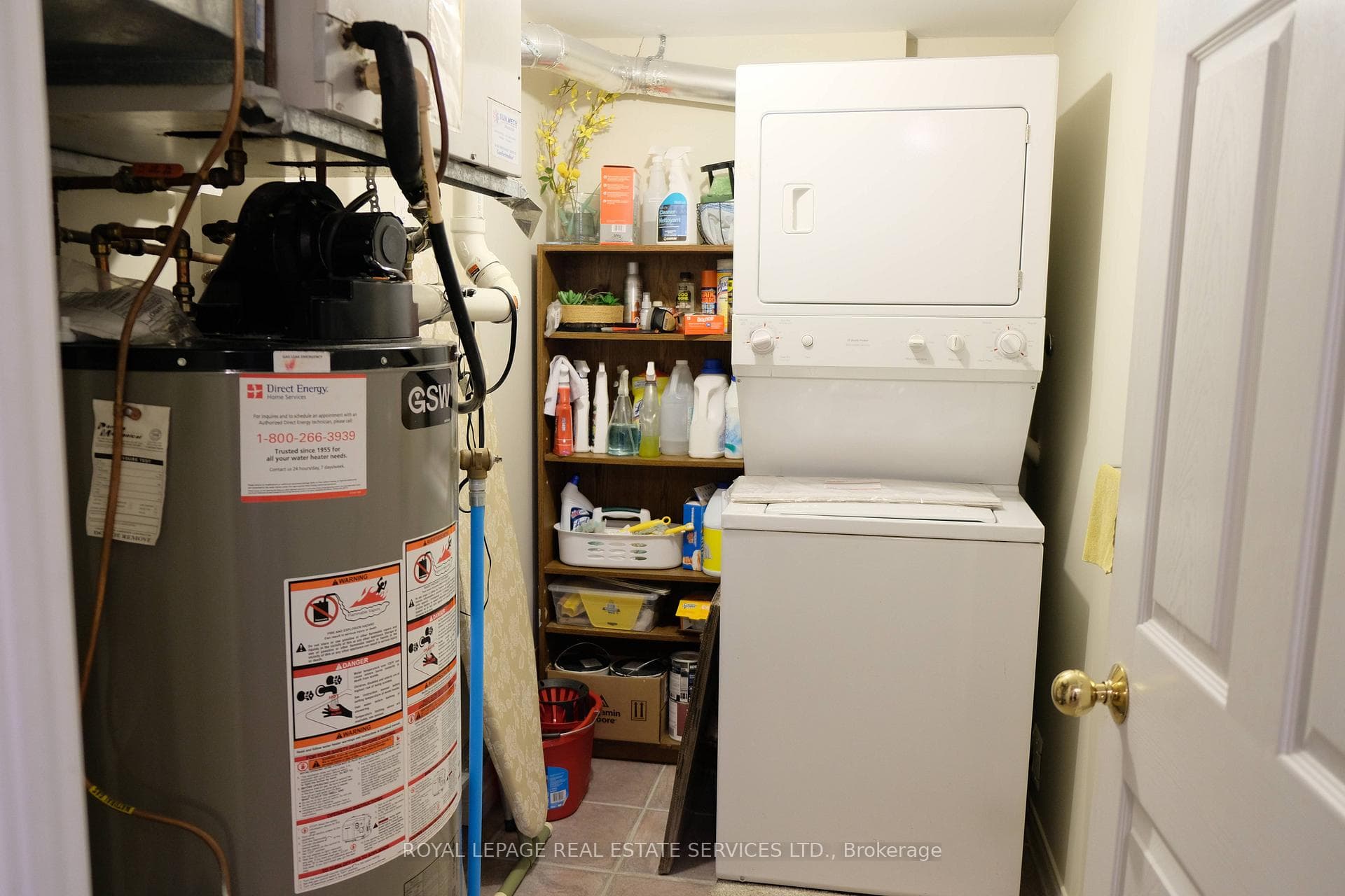 laundry and utility off entrance