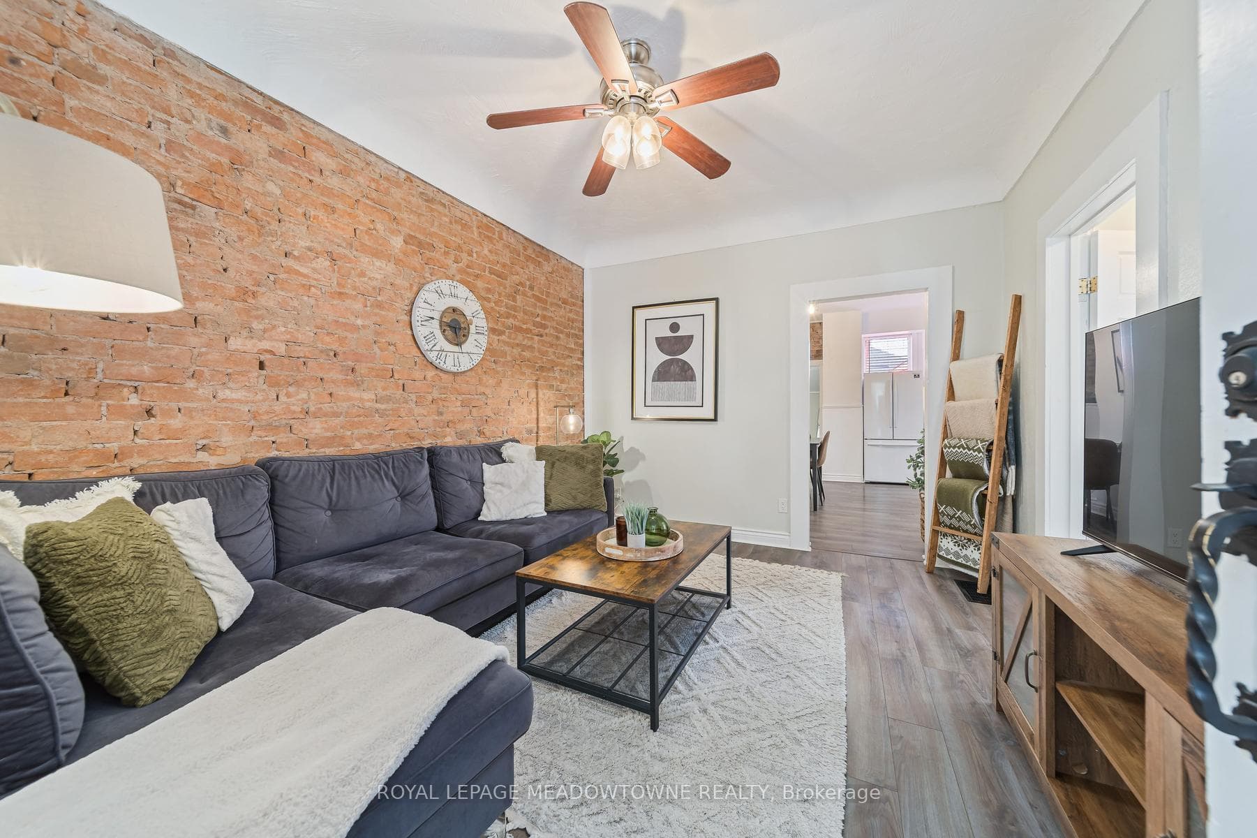 Original brick wall
