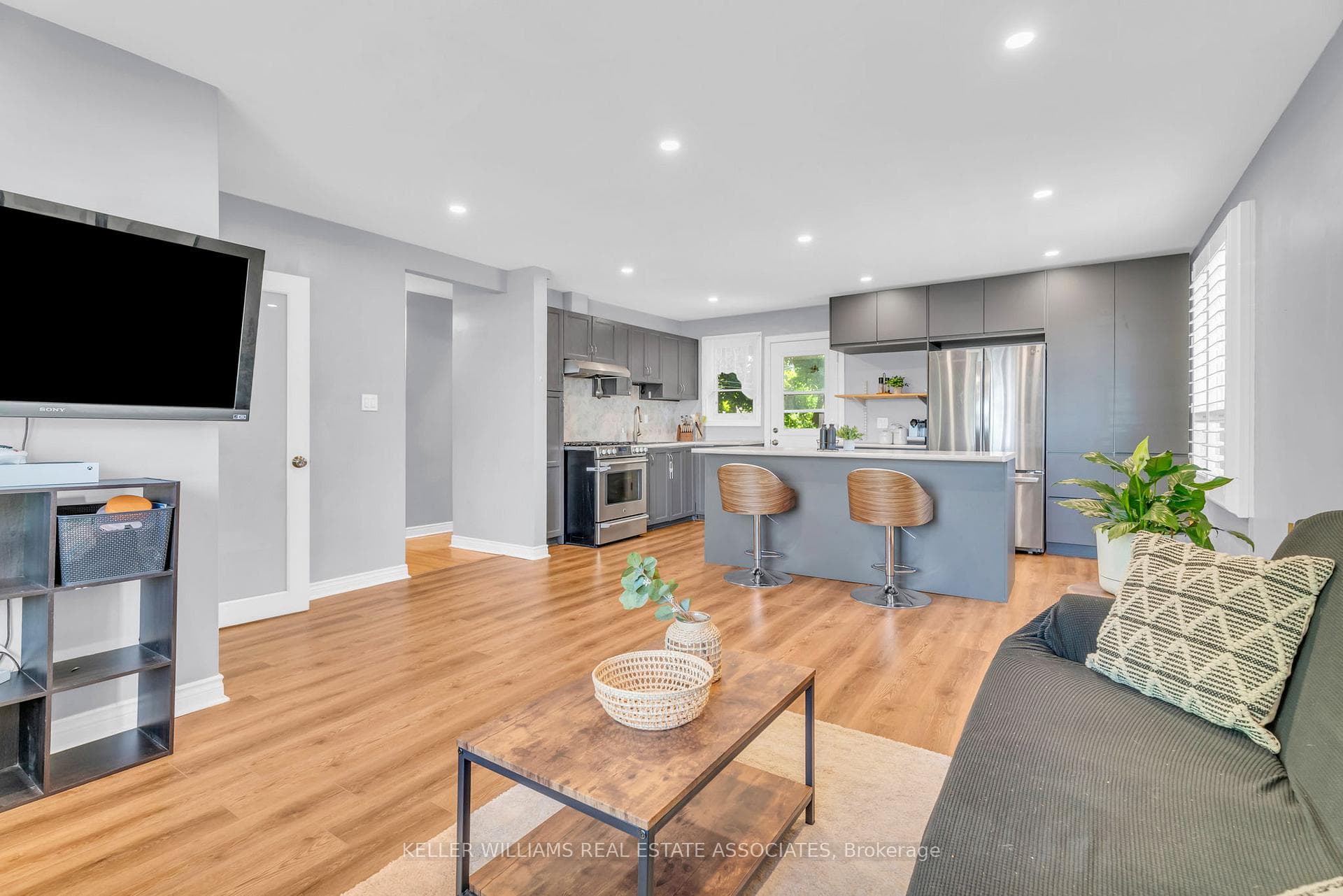 Kitchen/Living/Dining Room