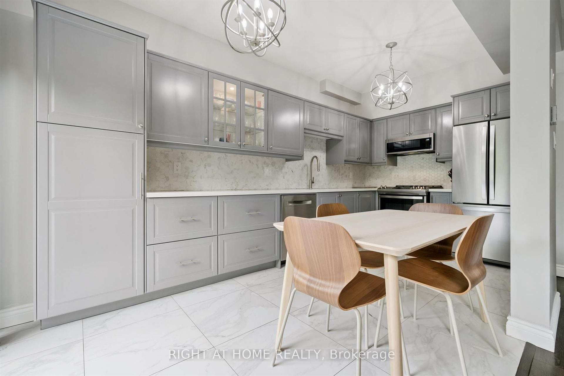 Abundant cabinetry and smart storage