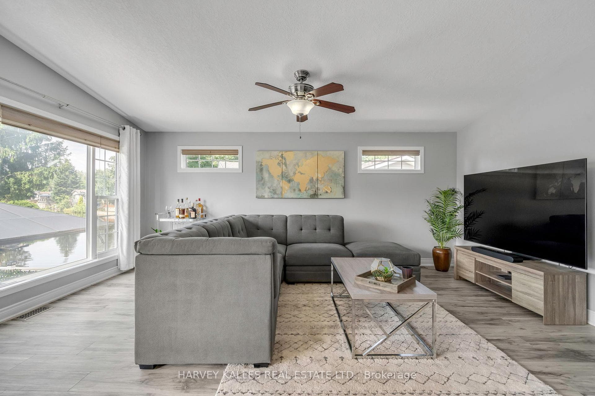 Spacious living area