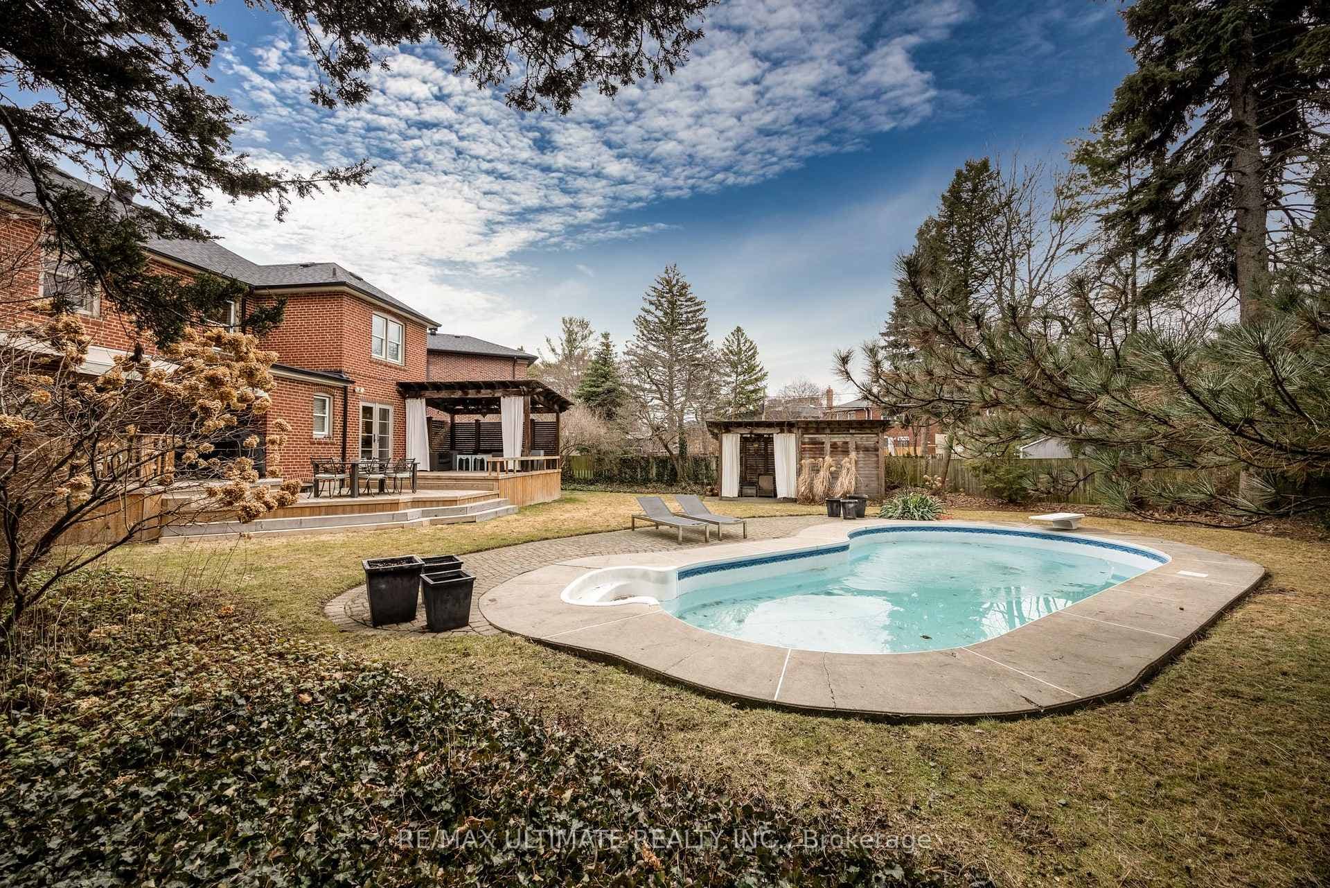 Pool /rear exterior shot of house