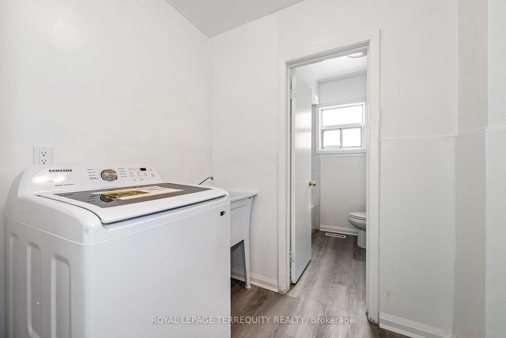 Newly Renovated Laundry Area of Upper Level