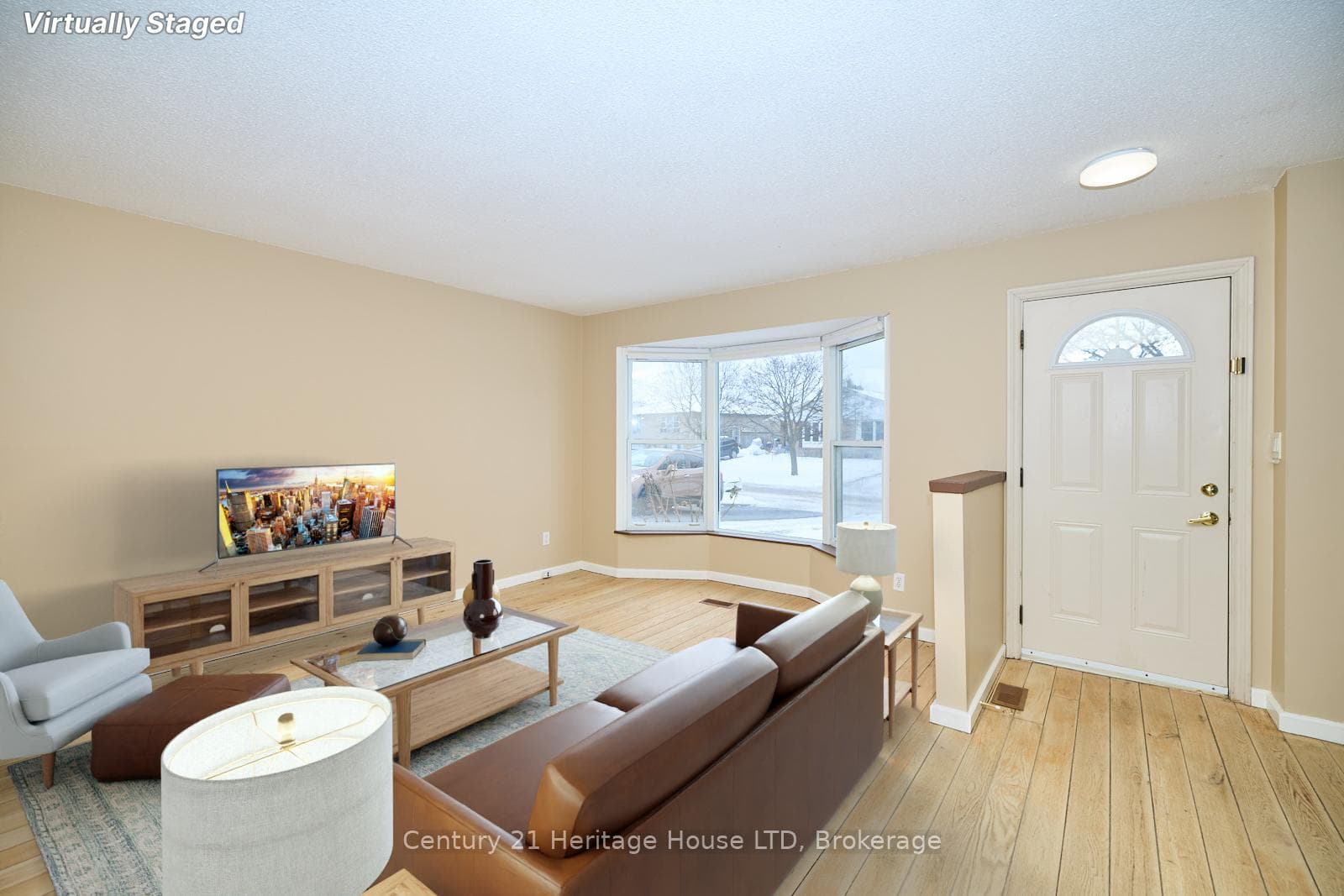 Living Room - Virtually Staged
