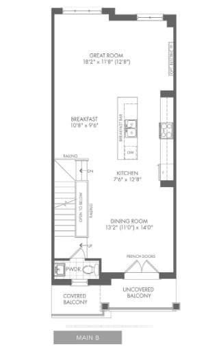 Floor Plan - Main Level