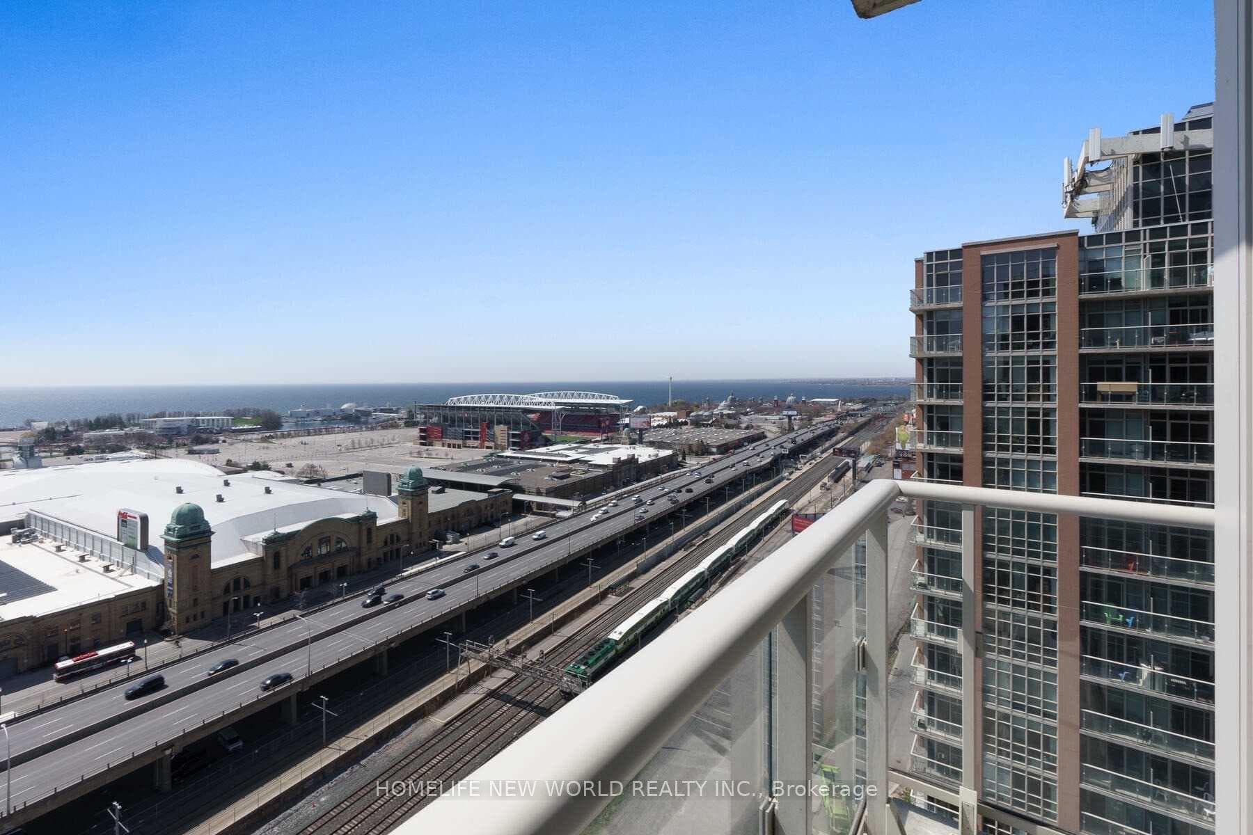 3 separate balcony spaces