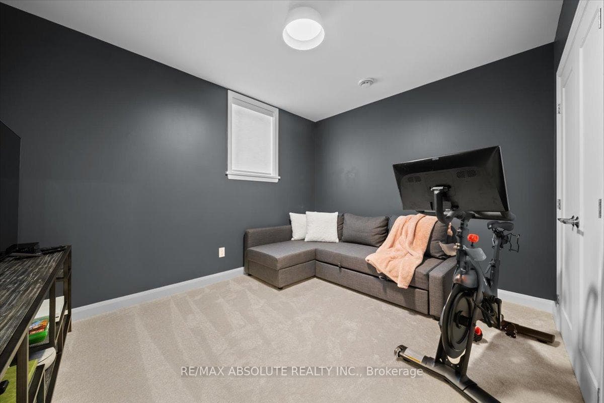 Finished room in lower level