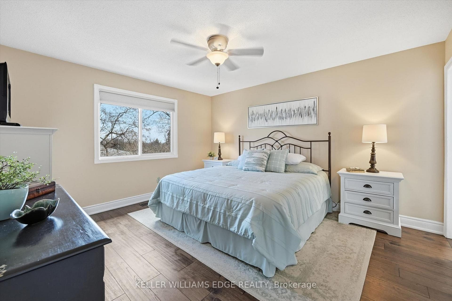 Primary Bedroom .Engineered Hardwood.