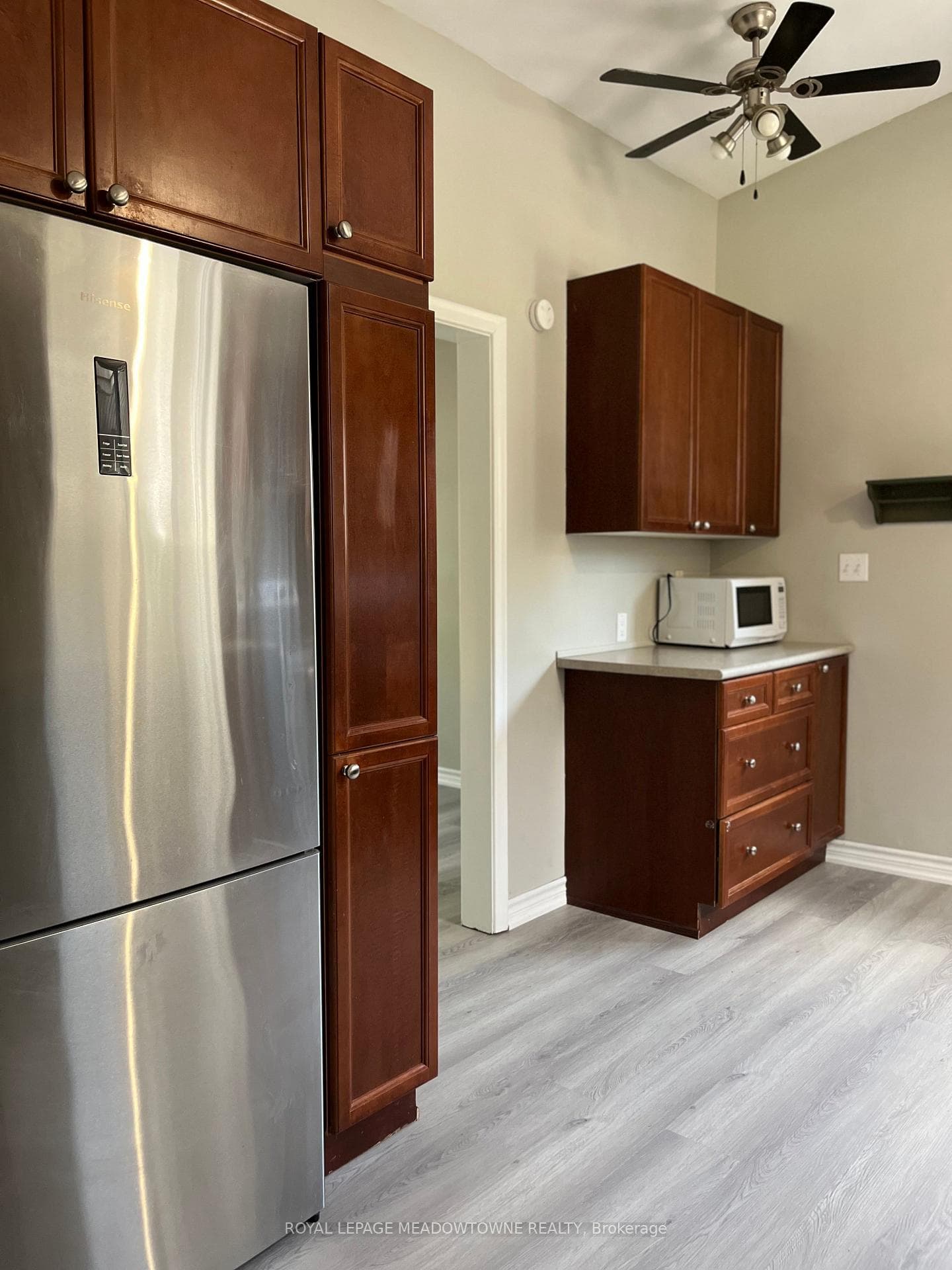 kitchen with new stainless steel appliances
