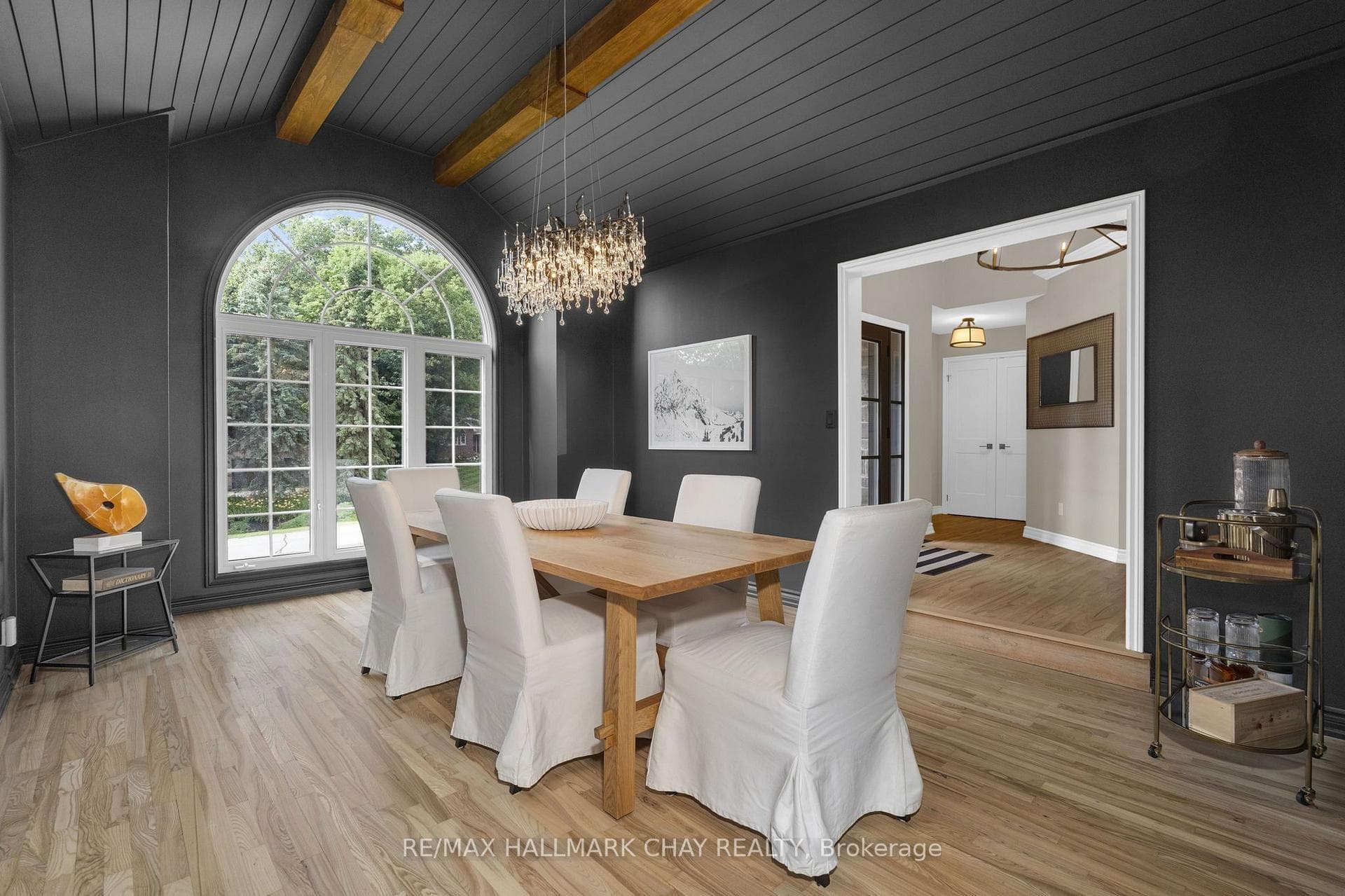 Formal Dining Room, extra height, large f. window