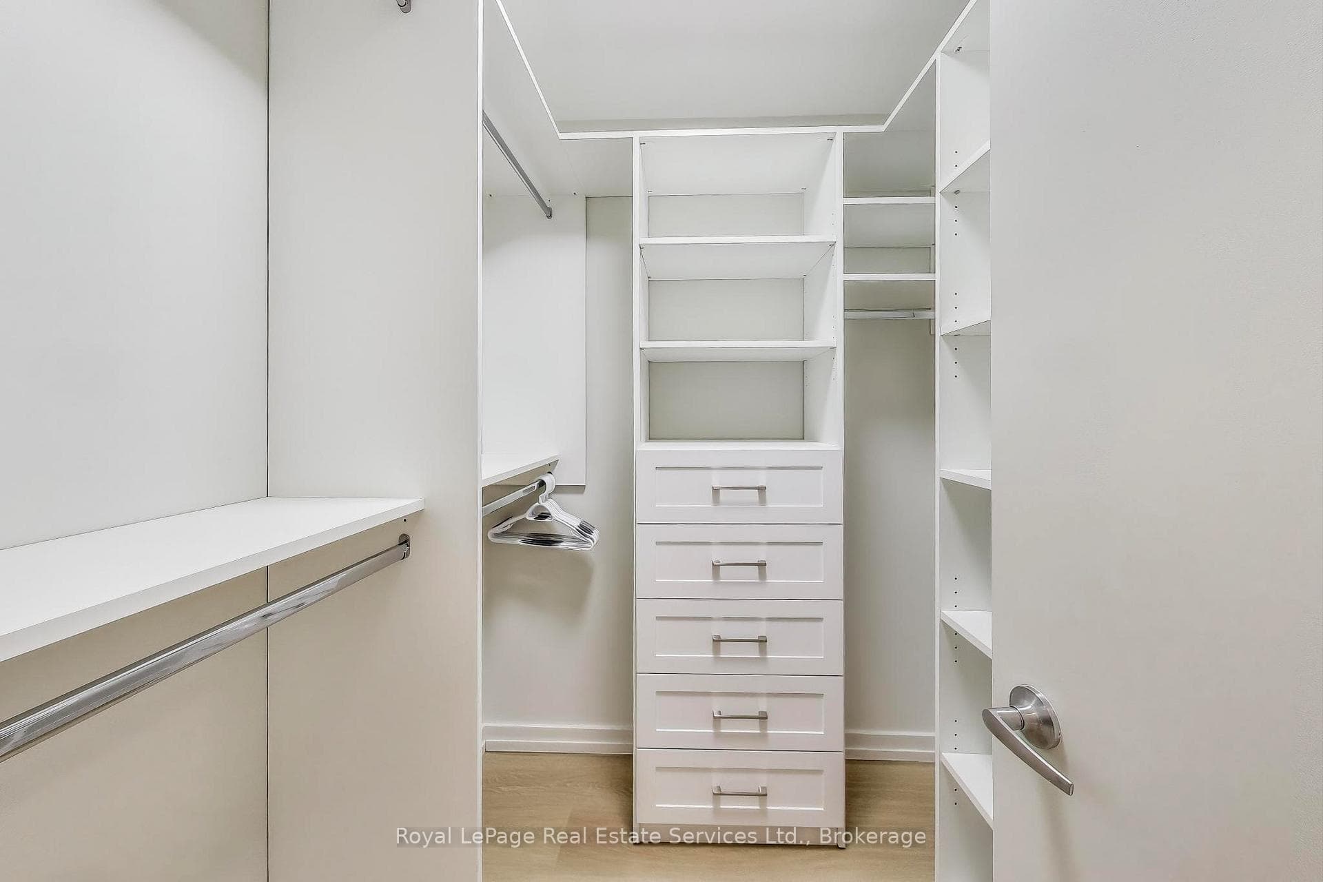 Primary walk in closet