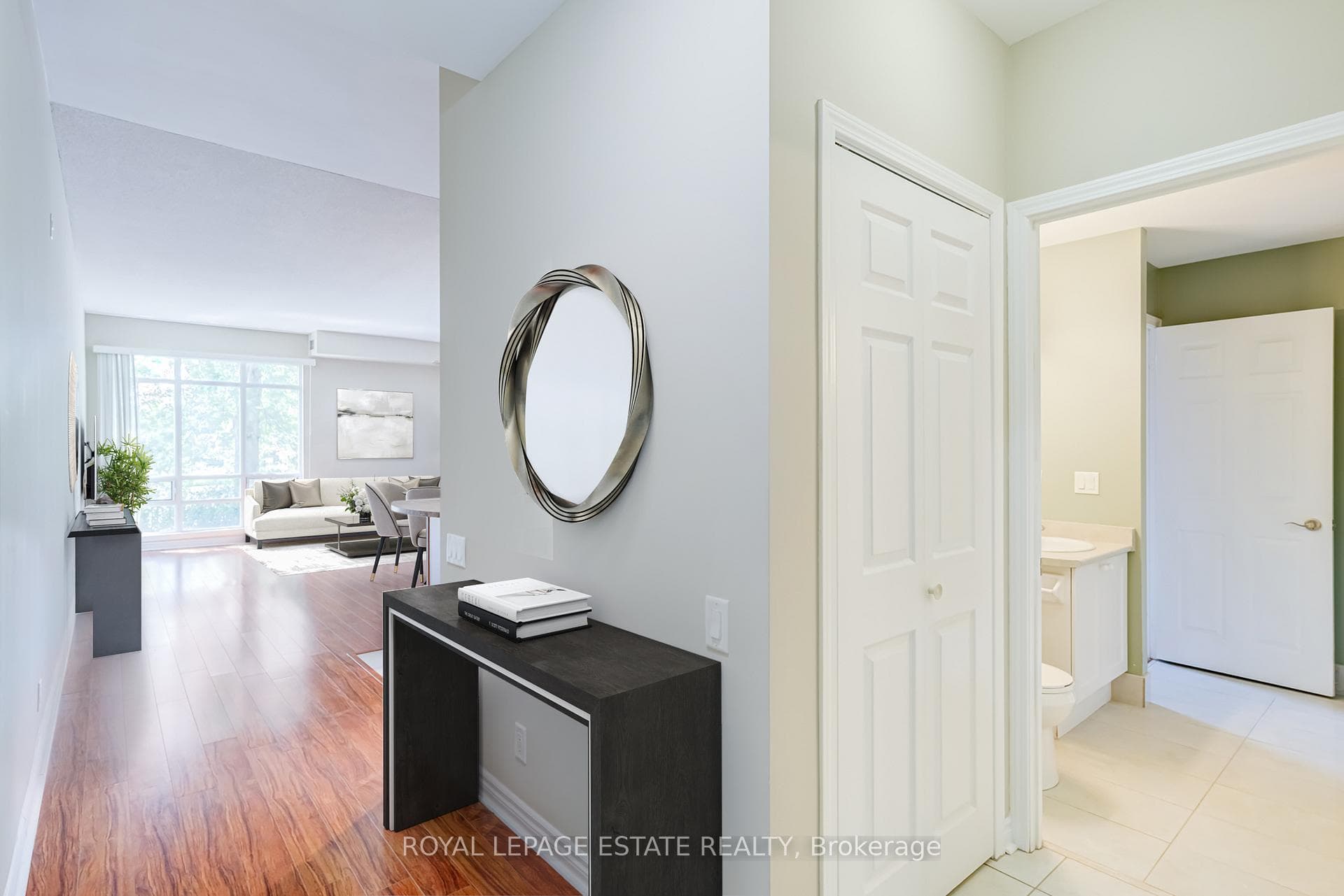 Front Entrance Hall Virtually Staged
