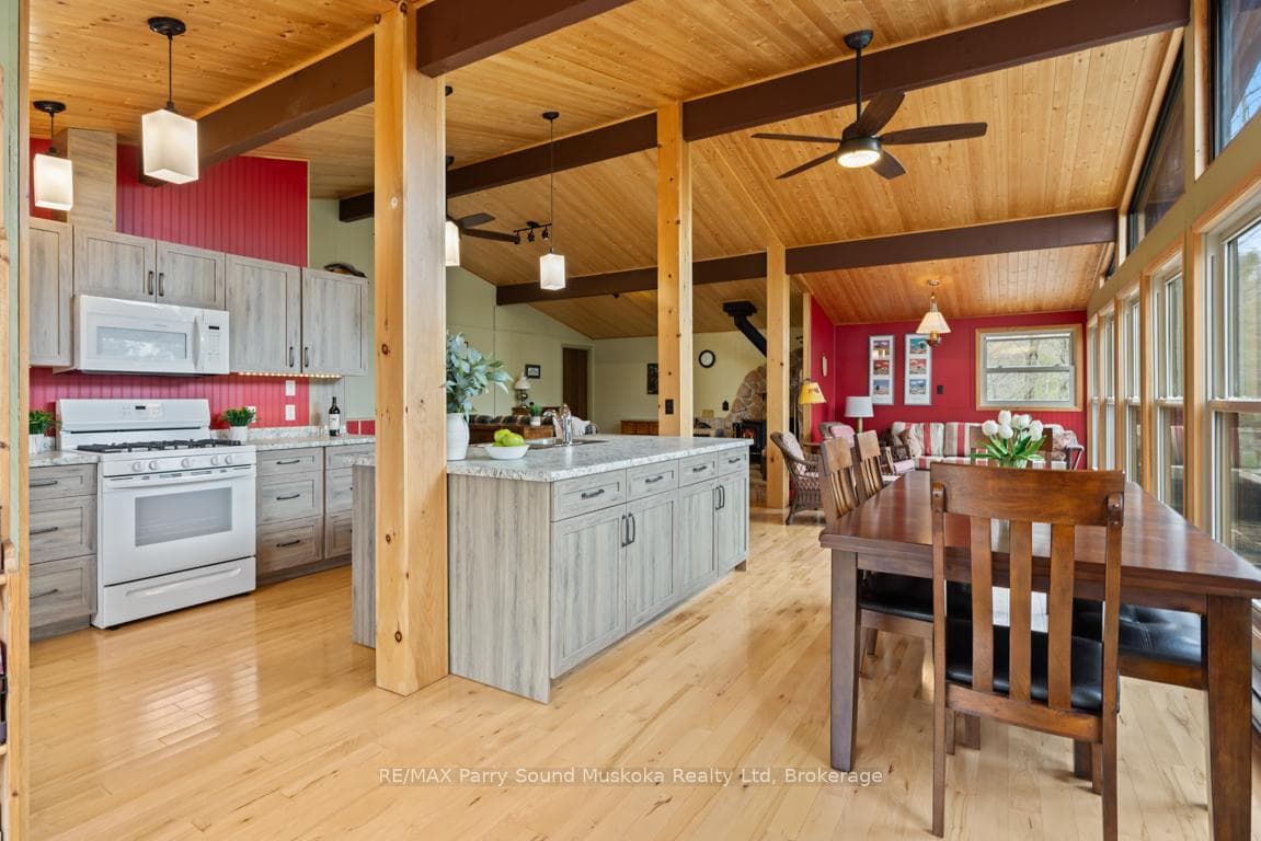 New kitchen w abundance of cabinetry