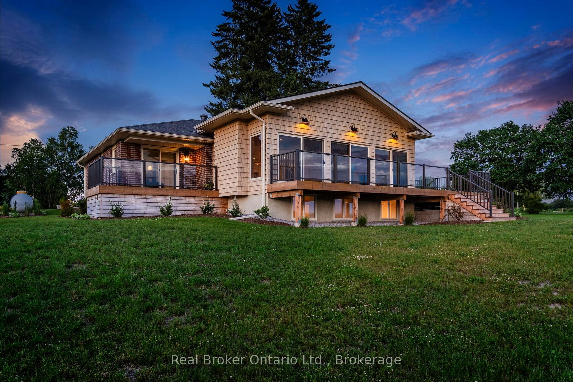 Back Elevation Facing West