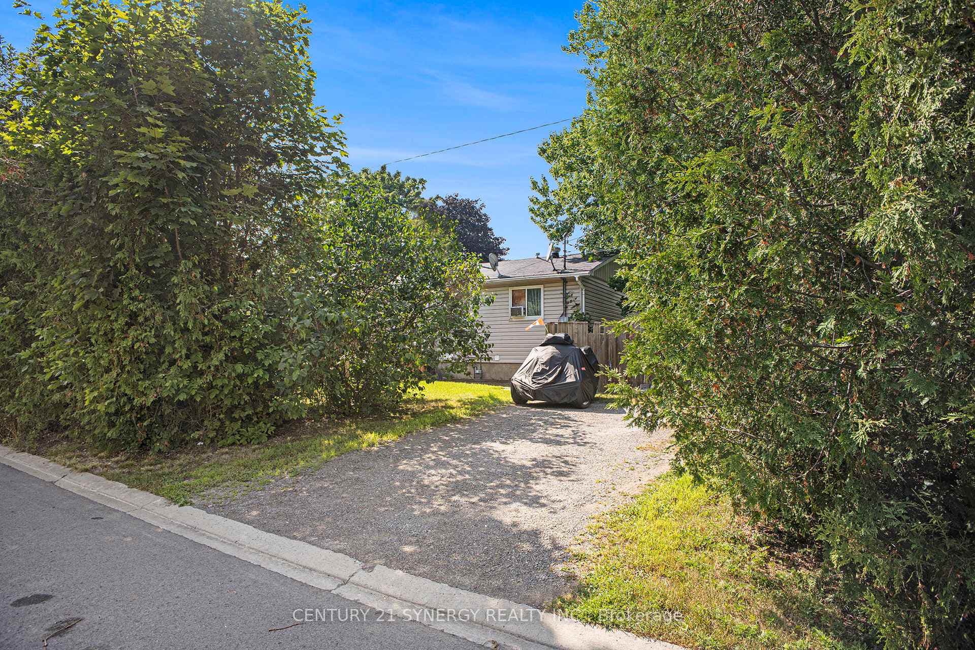Unit 2: private driveway on Ferrill Crescent.