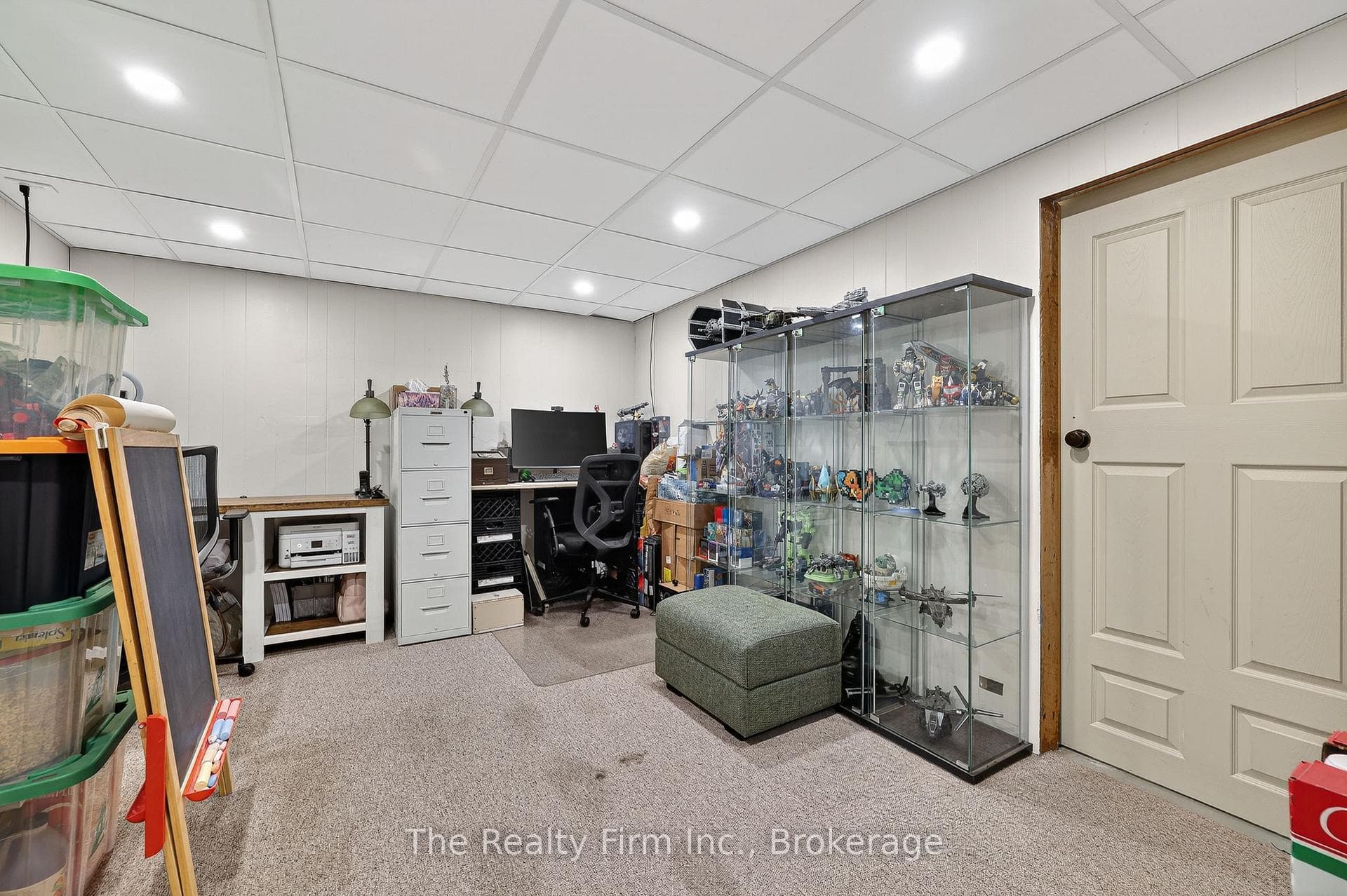 Finished Rec Room in Basement