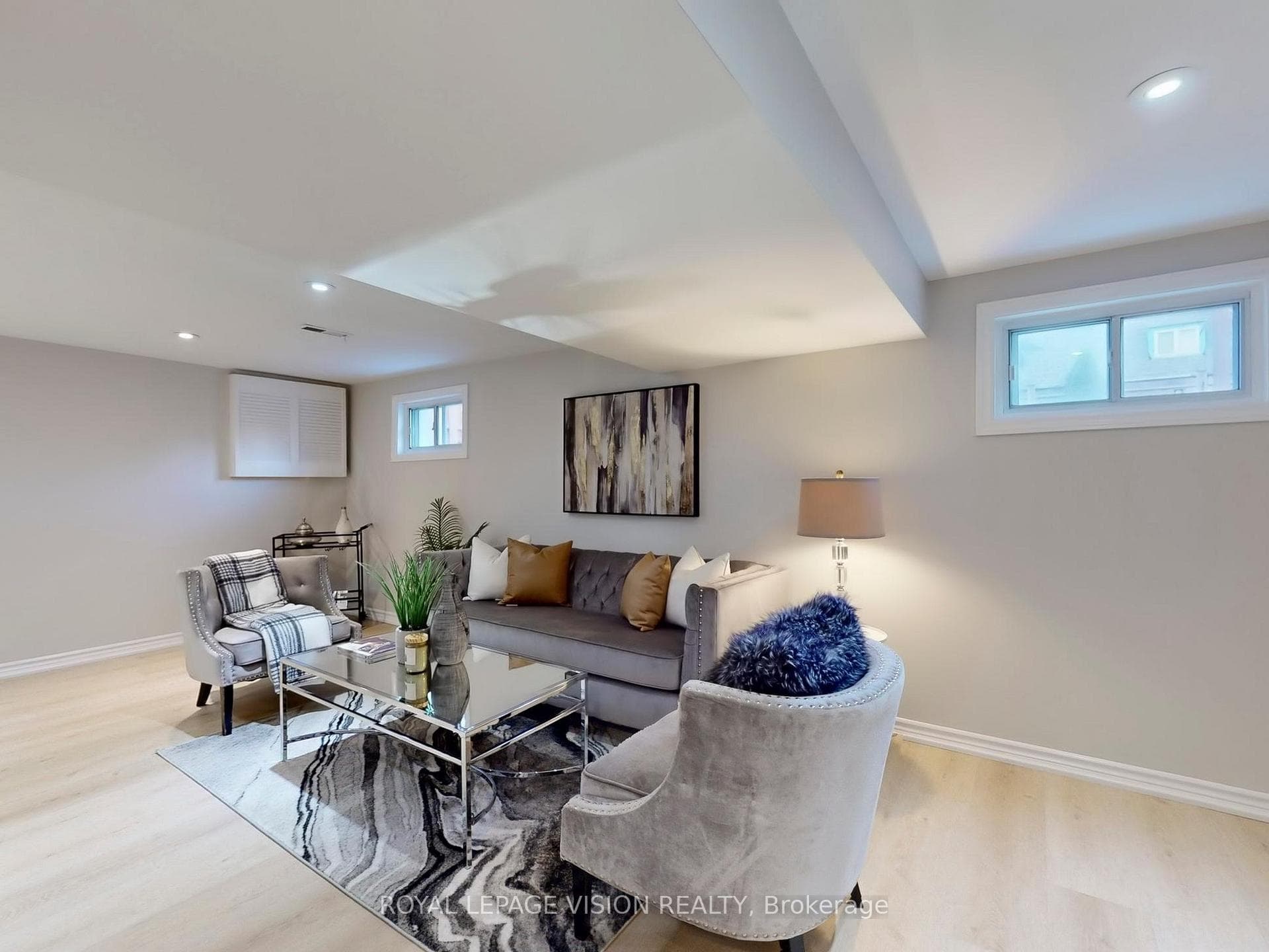 Basement Office/Family/Entertainment Area