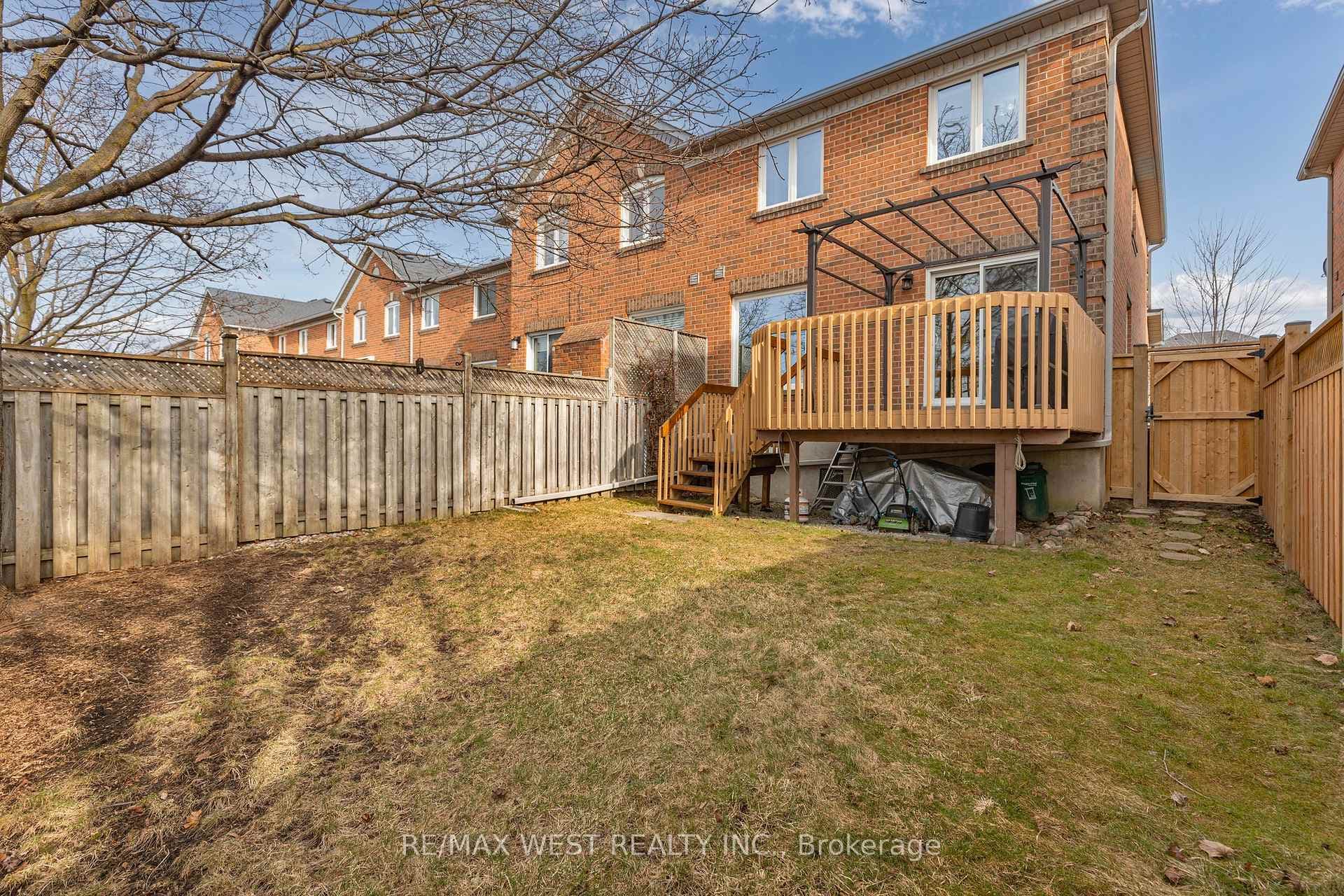 Back Yard with Gate access