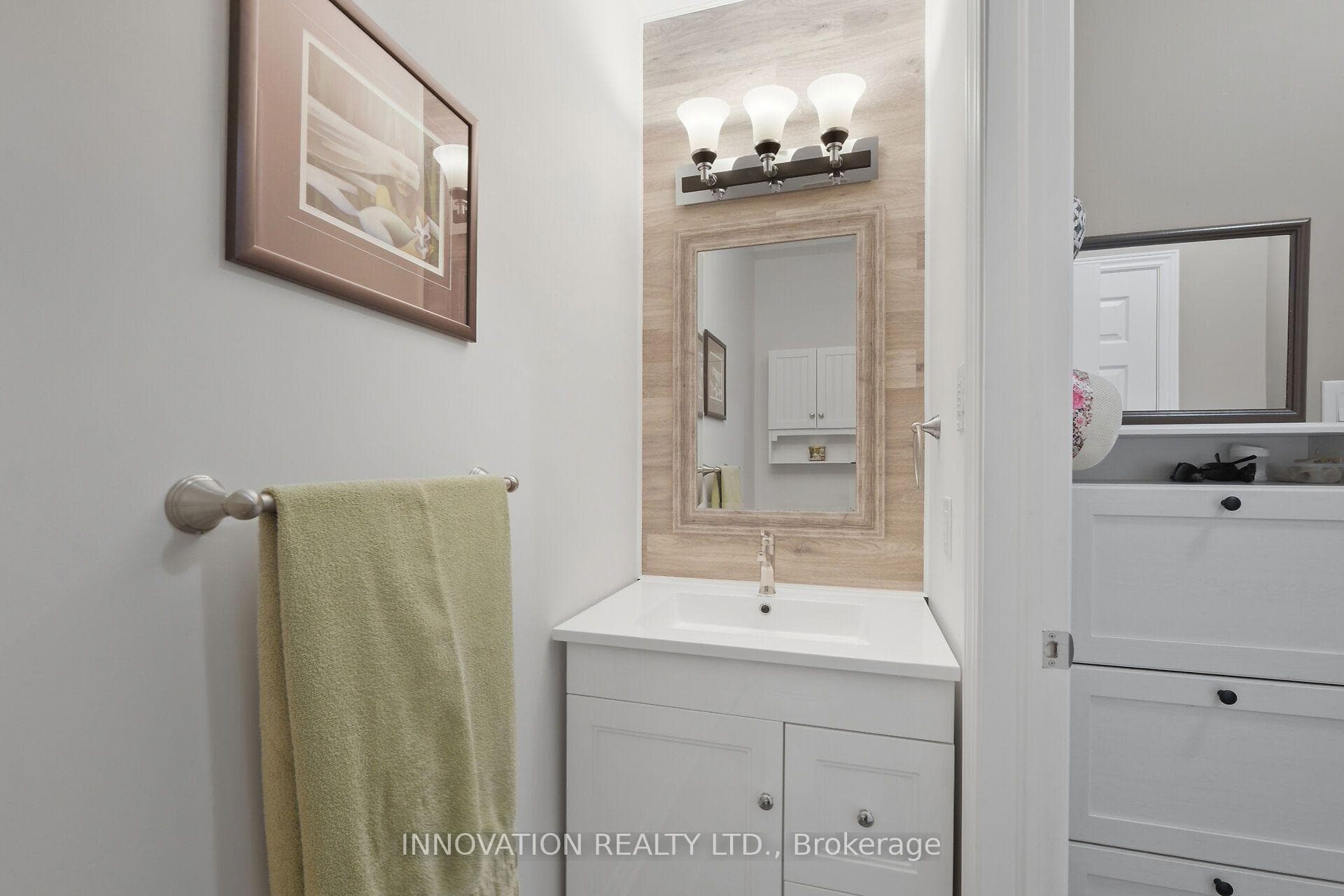 Main floor powder room