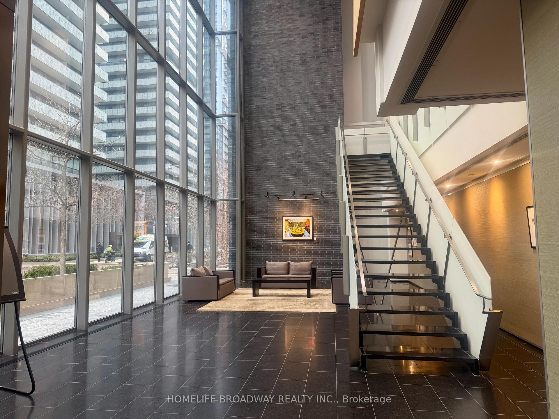 Reception area designed by Amani