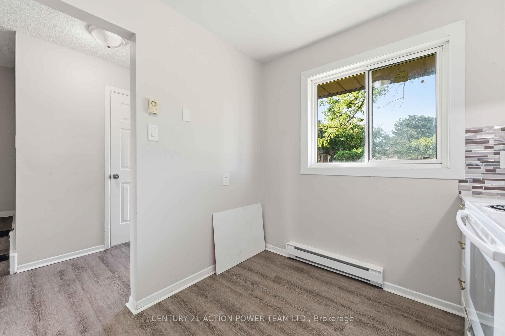 area in kitchen for small table