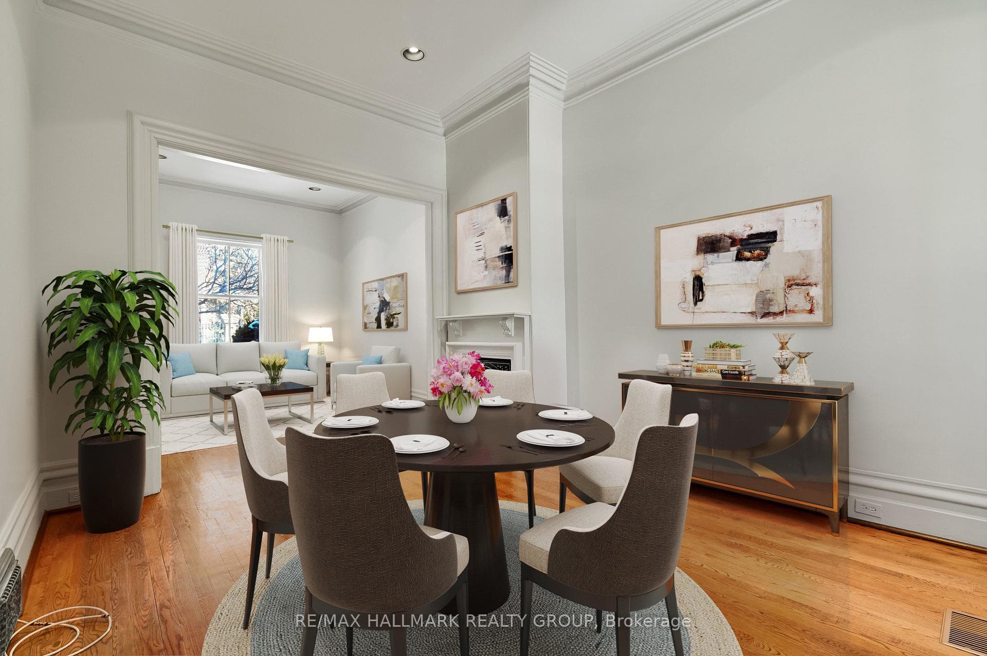 Dining Room (Staged)