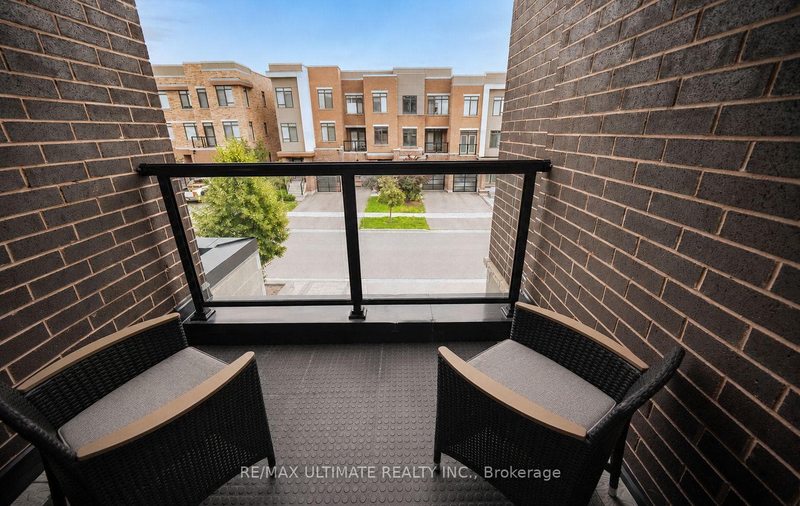 Balcony off of family room