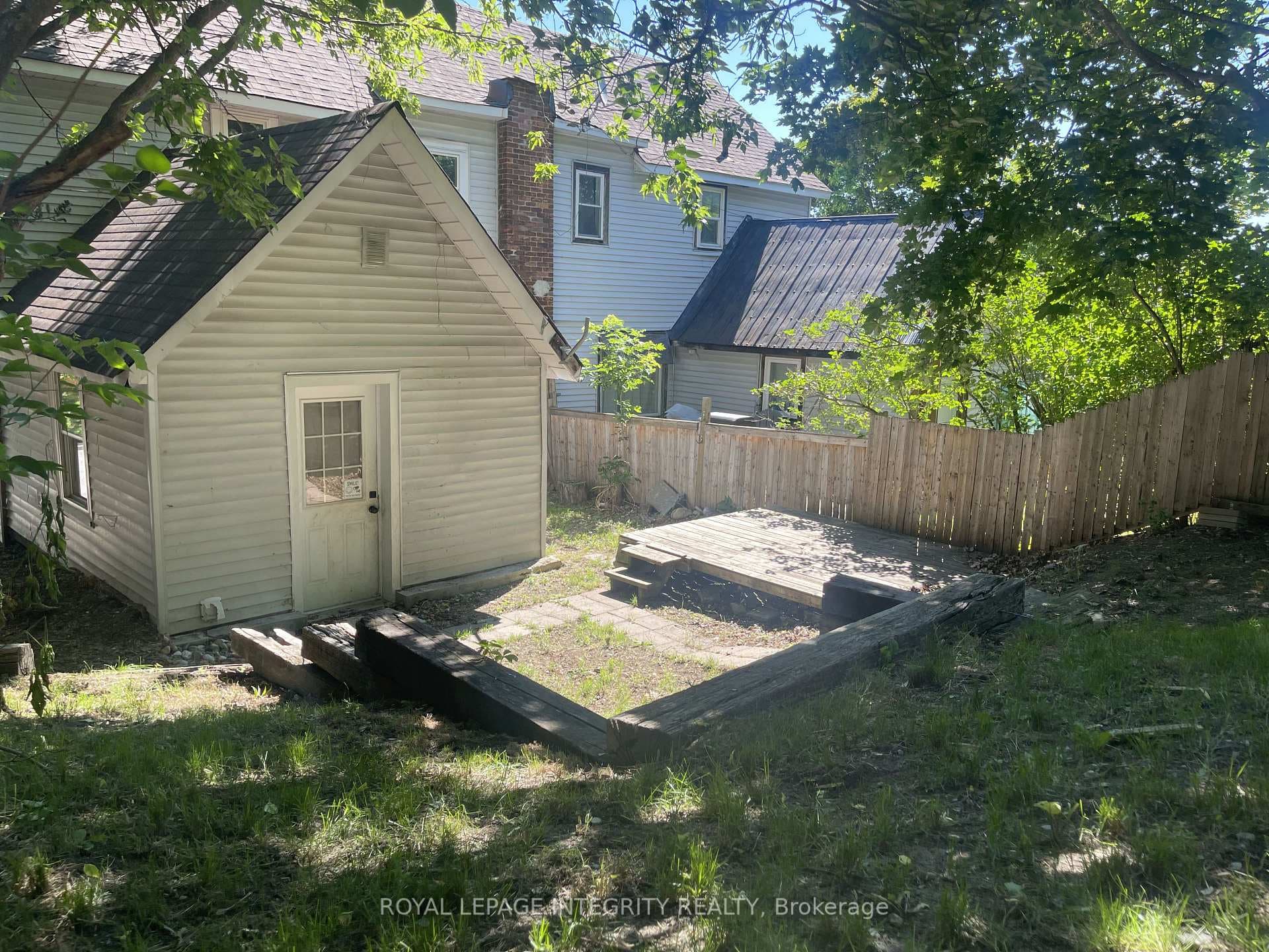 The yard