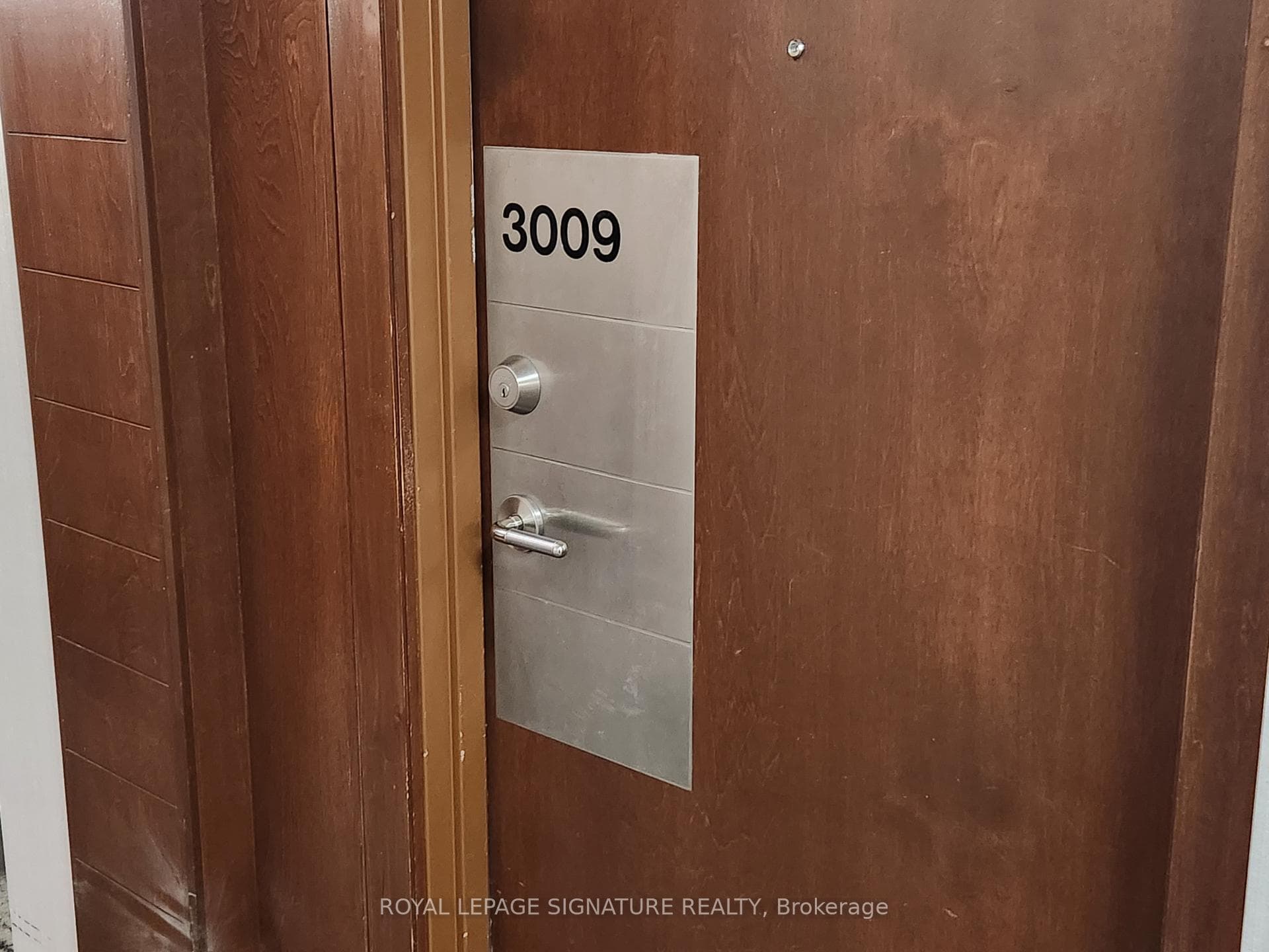 Door to unit