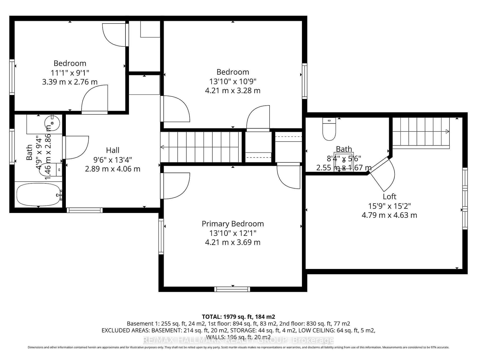 2nd Floor - Loft access via the Family room