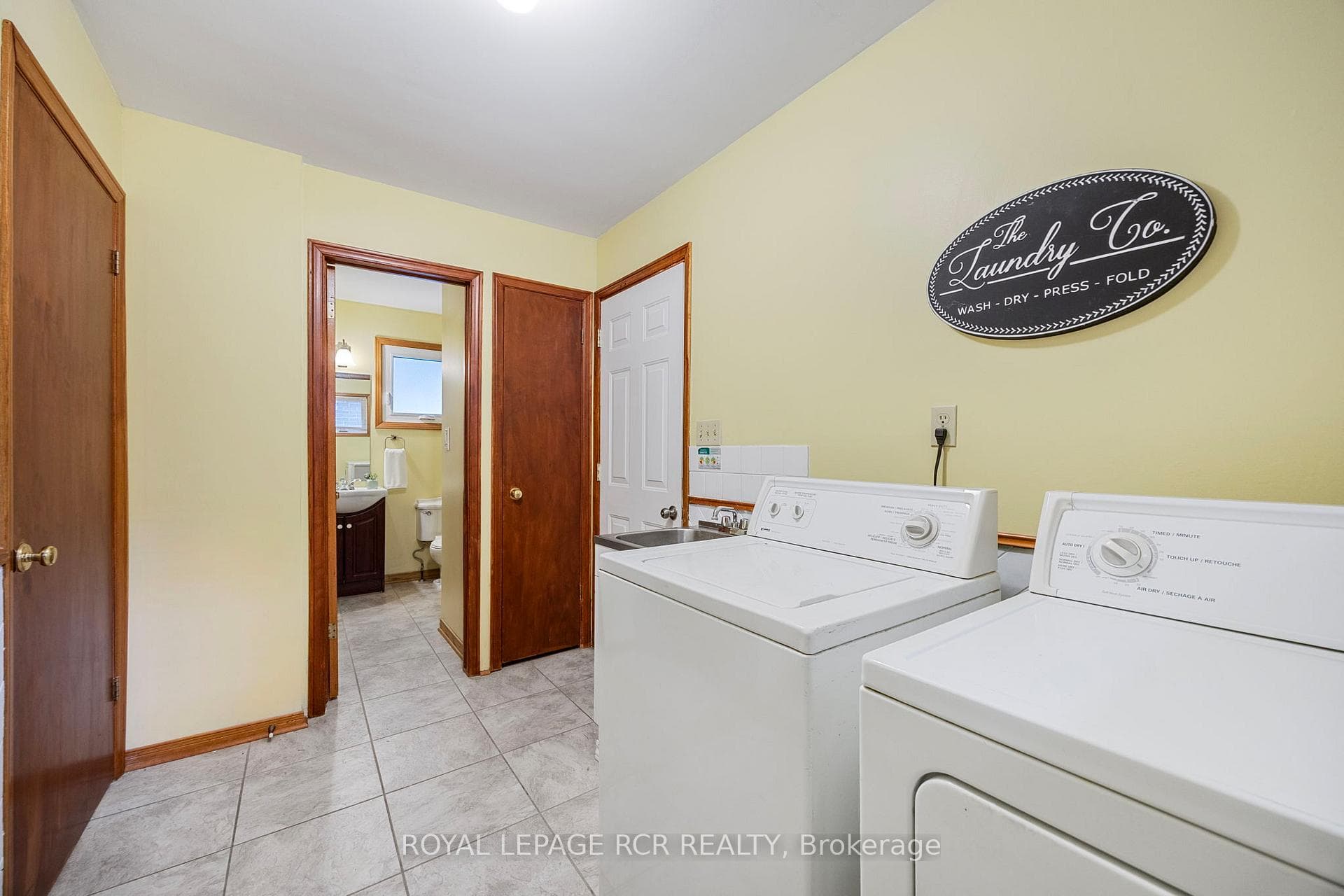 Main level laundry