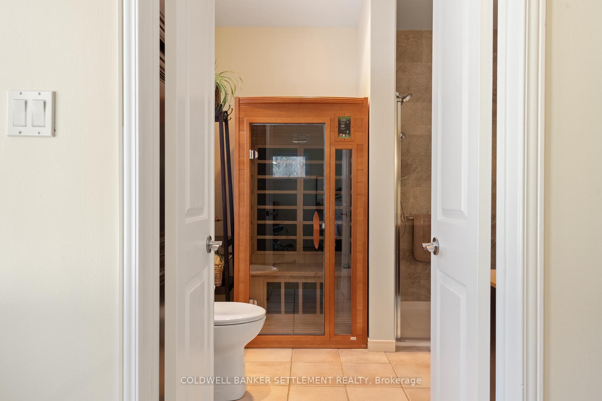 Sauna included