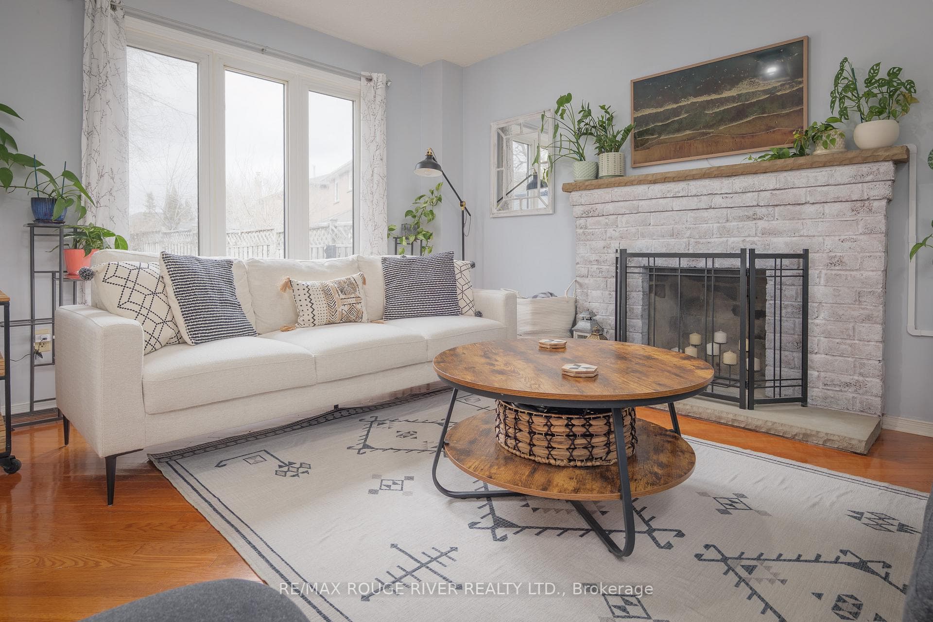 Family Room with Fireplace