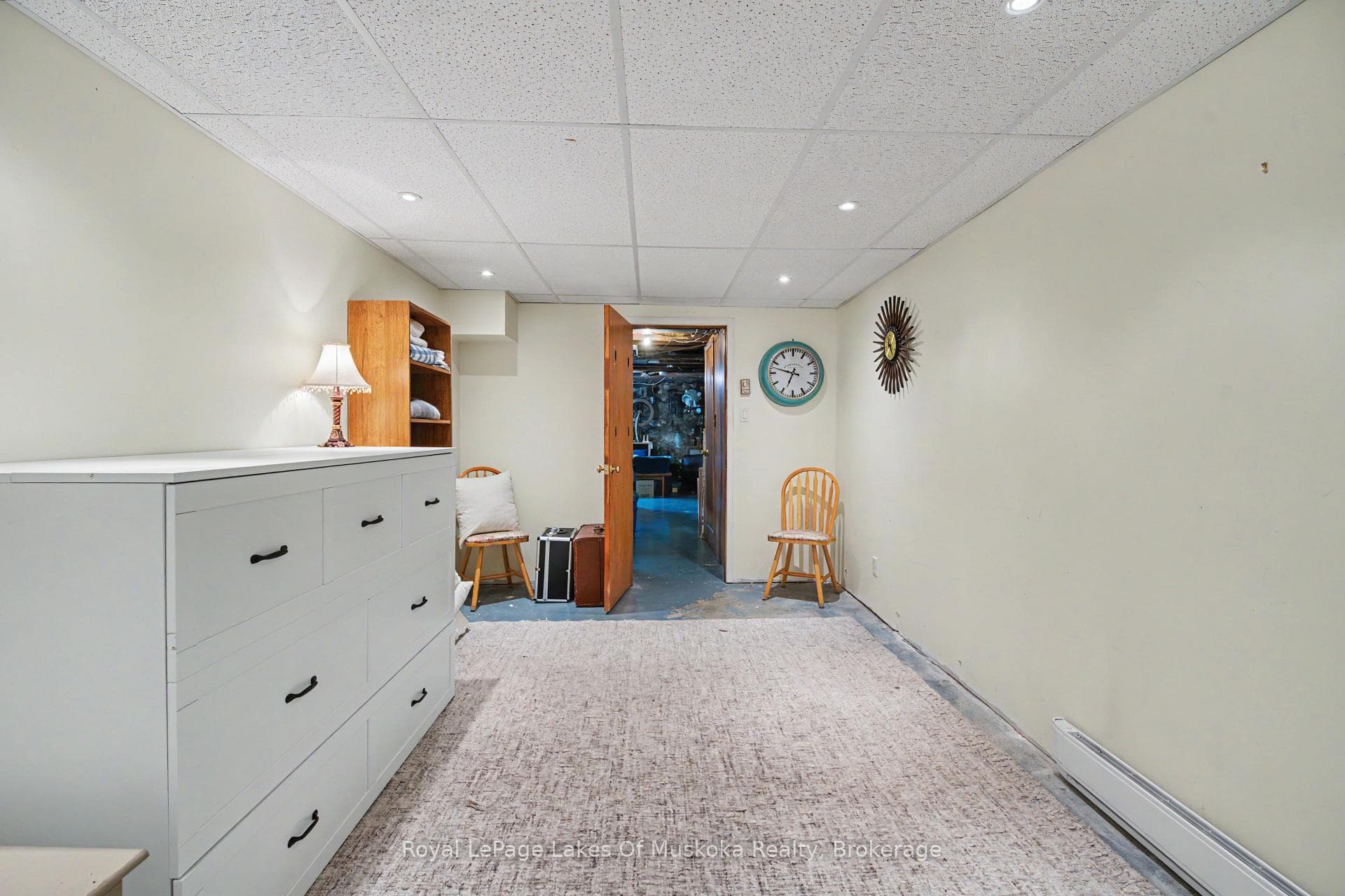 Basement Bedroom, with walkup to the backyard