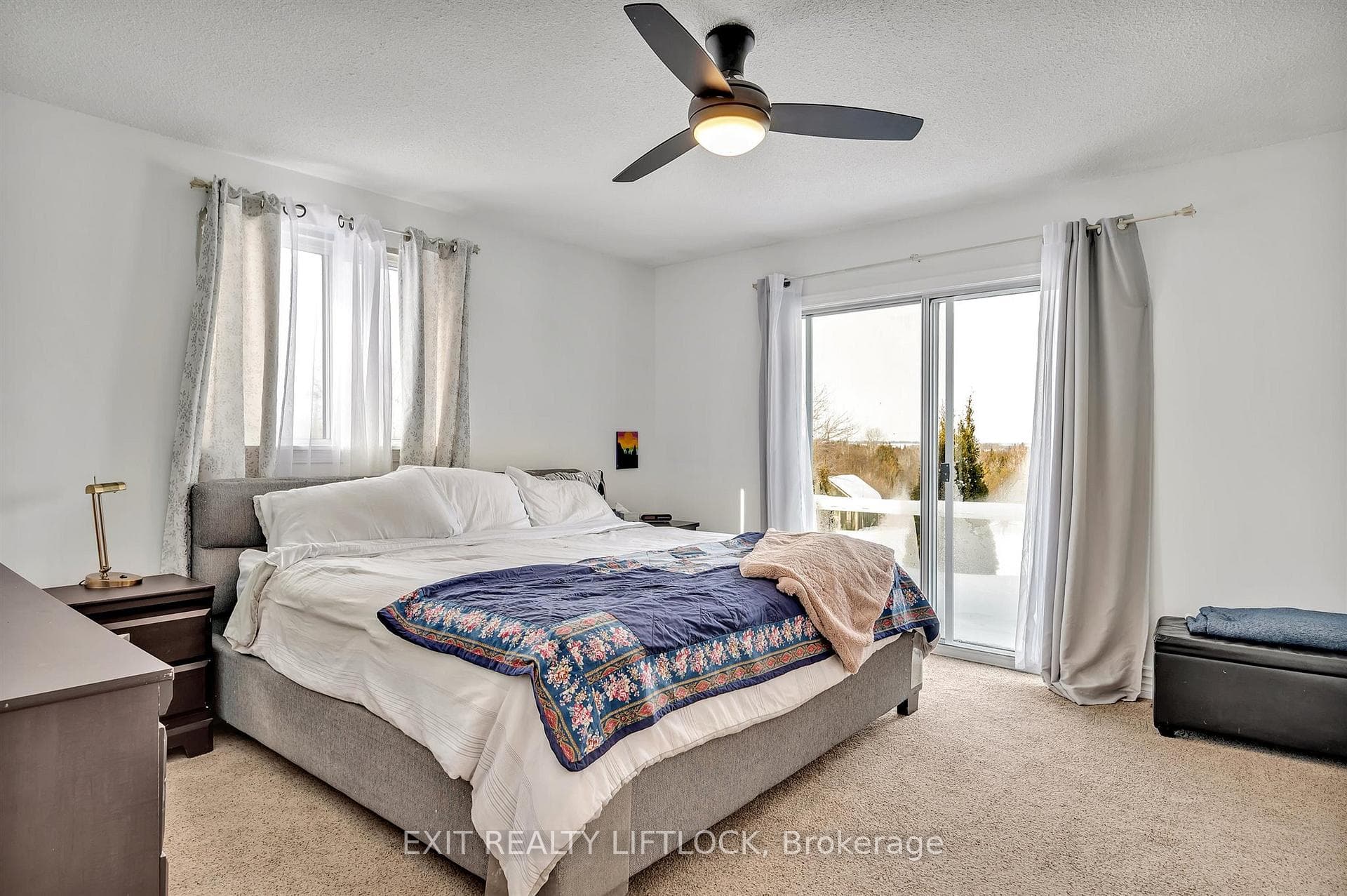 Primary Bedroom w Walkout