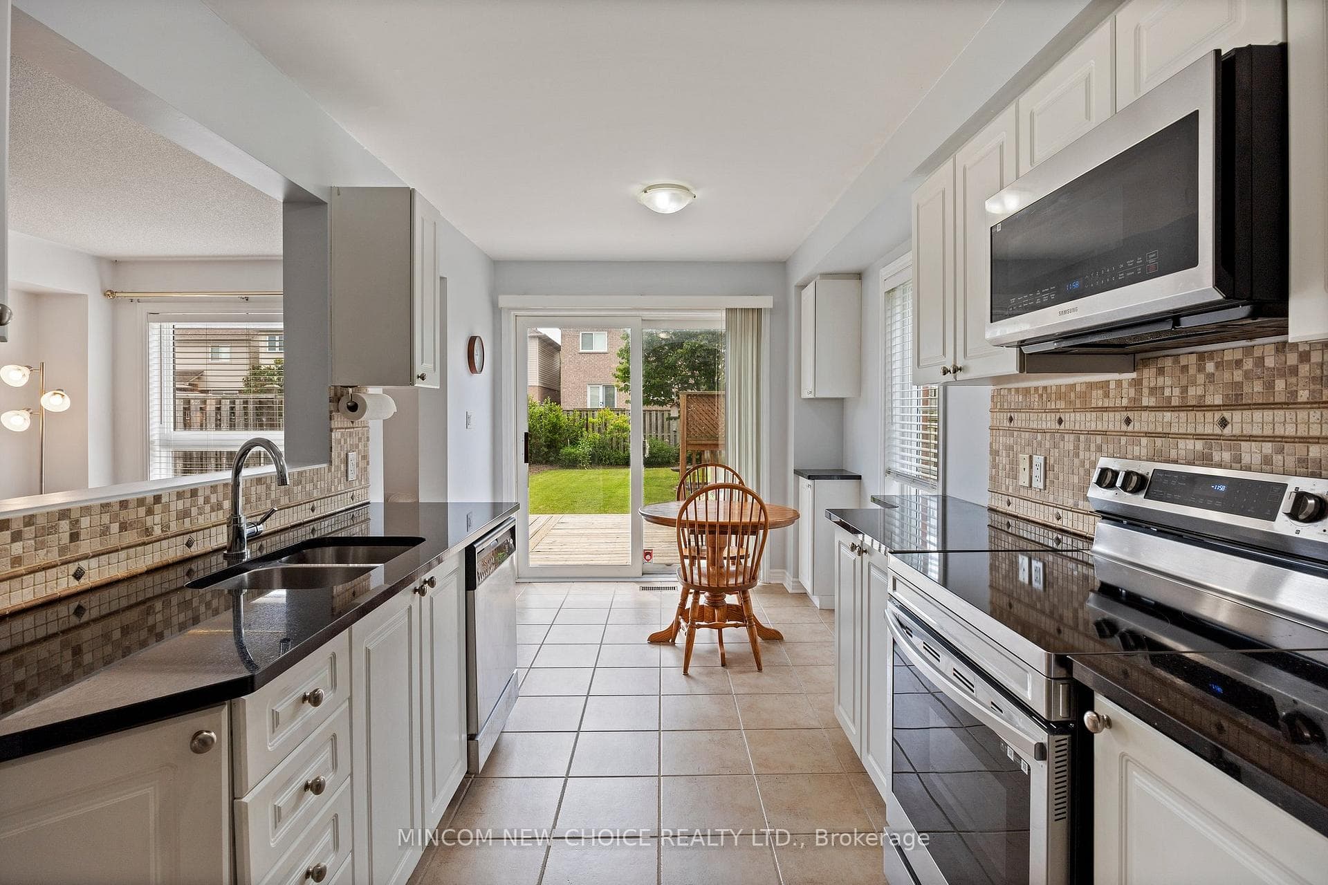 Ceramic flooring and backslash