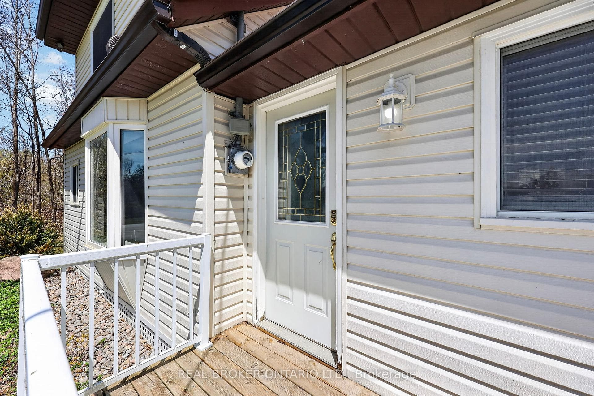 Exterior front entrance