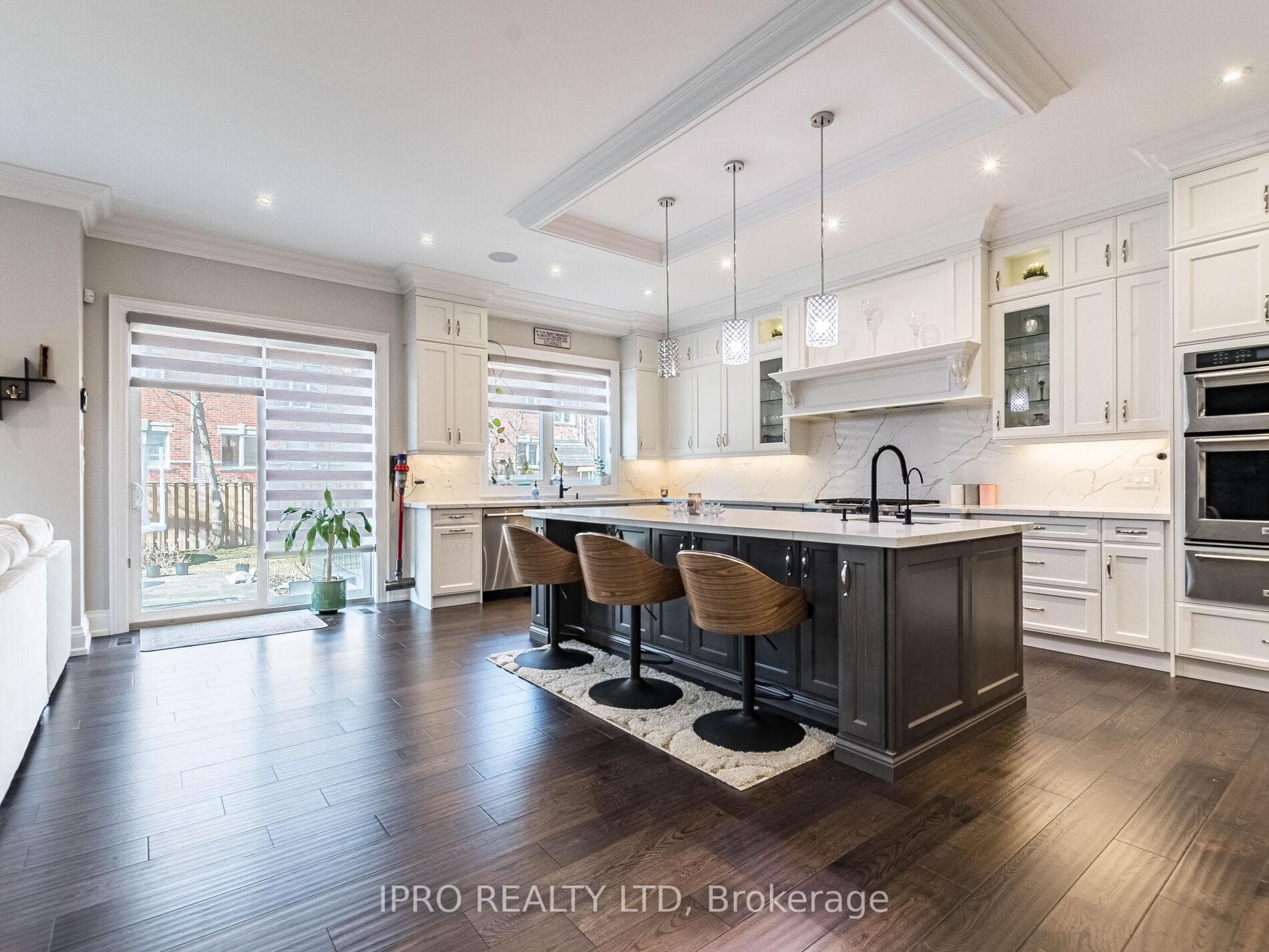 Kitchen Overlooking Backyard