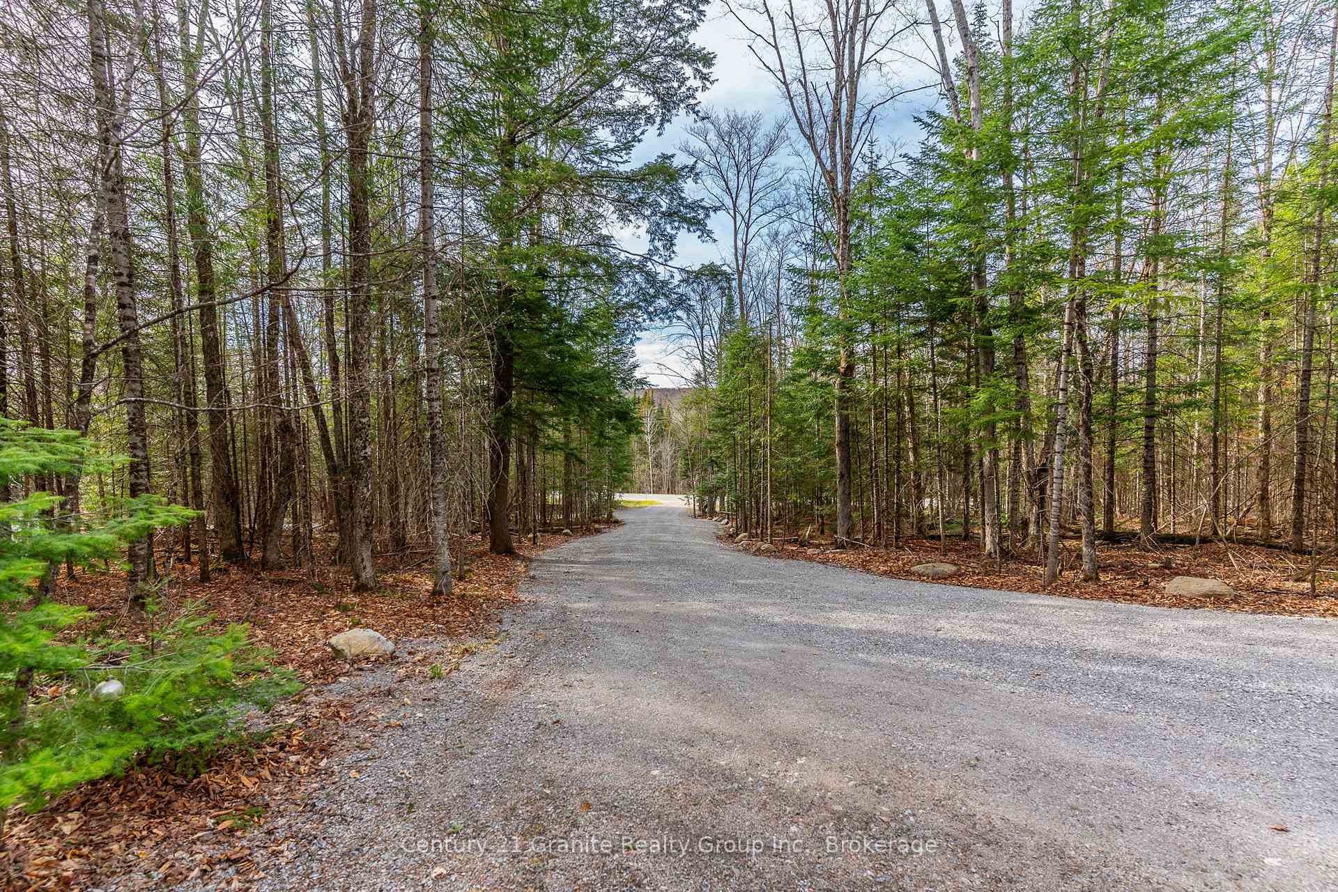 Tucked in off a municipal road - 30 ac of privacy