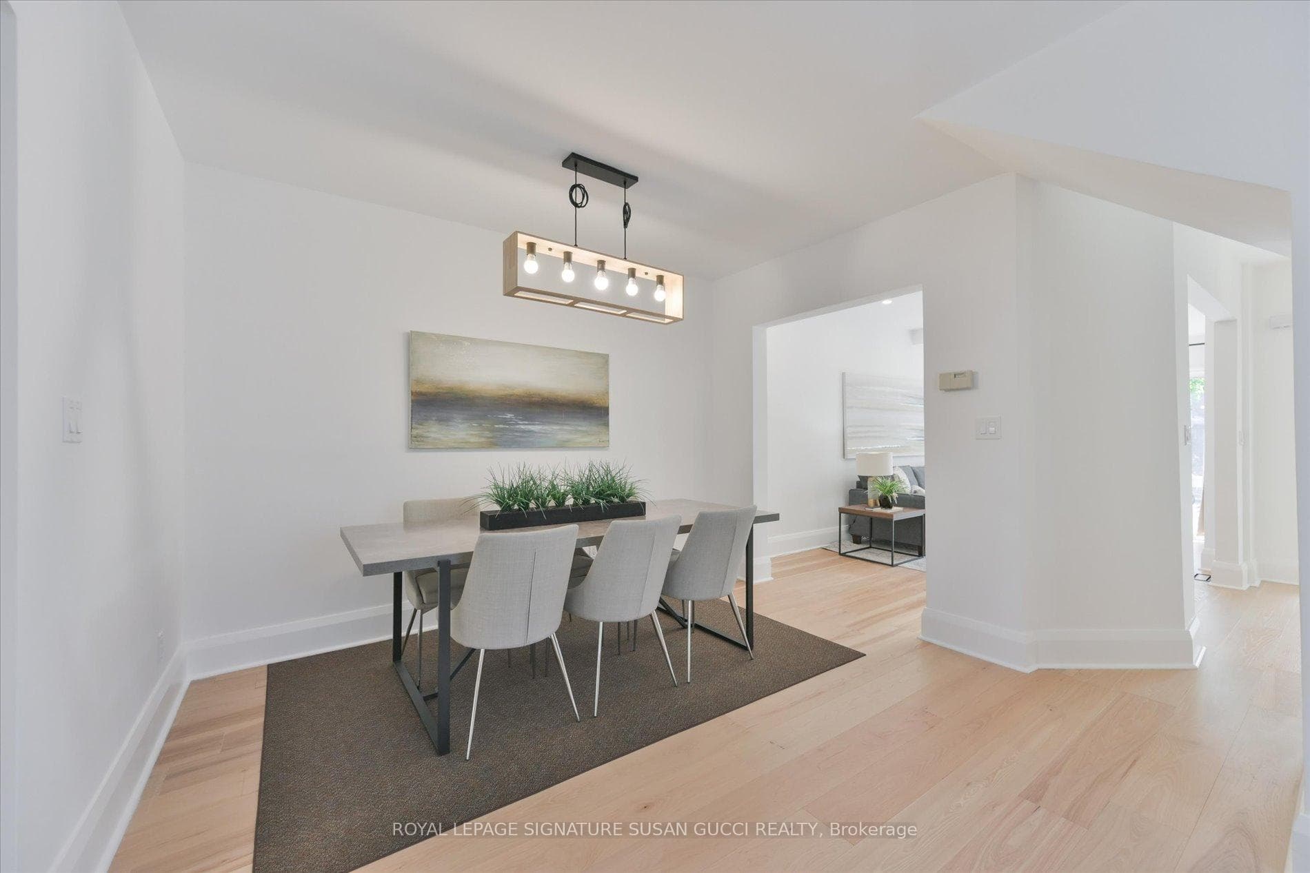 Entertain in style is this spacious dining room