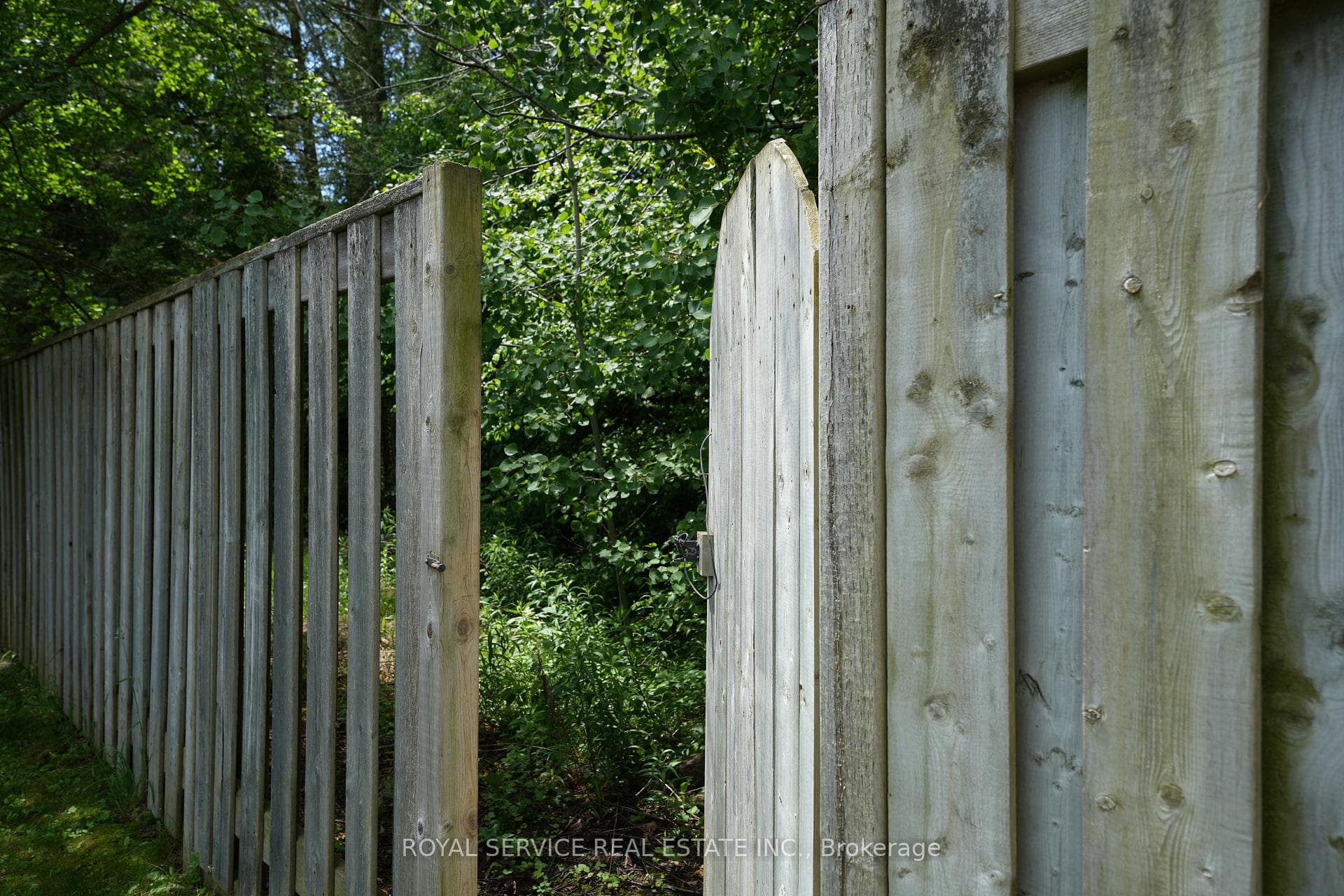 Back Yard Access to Walking Trails
