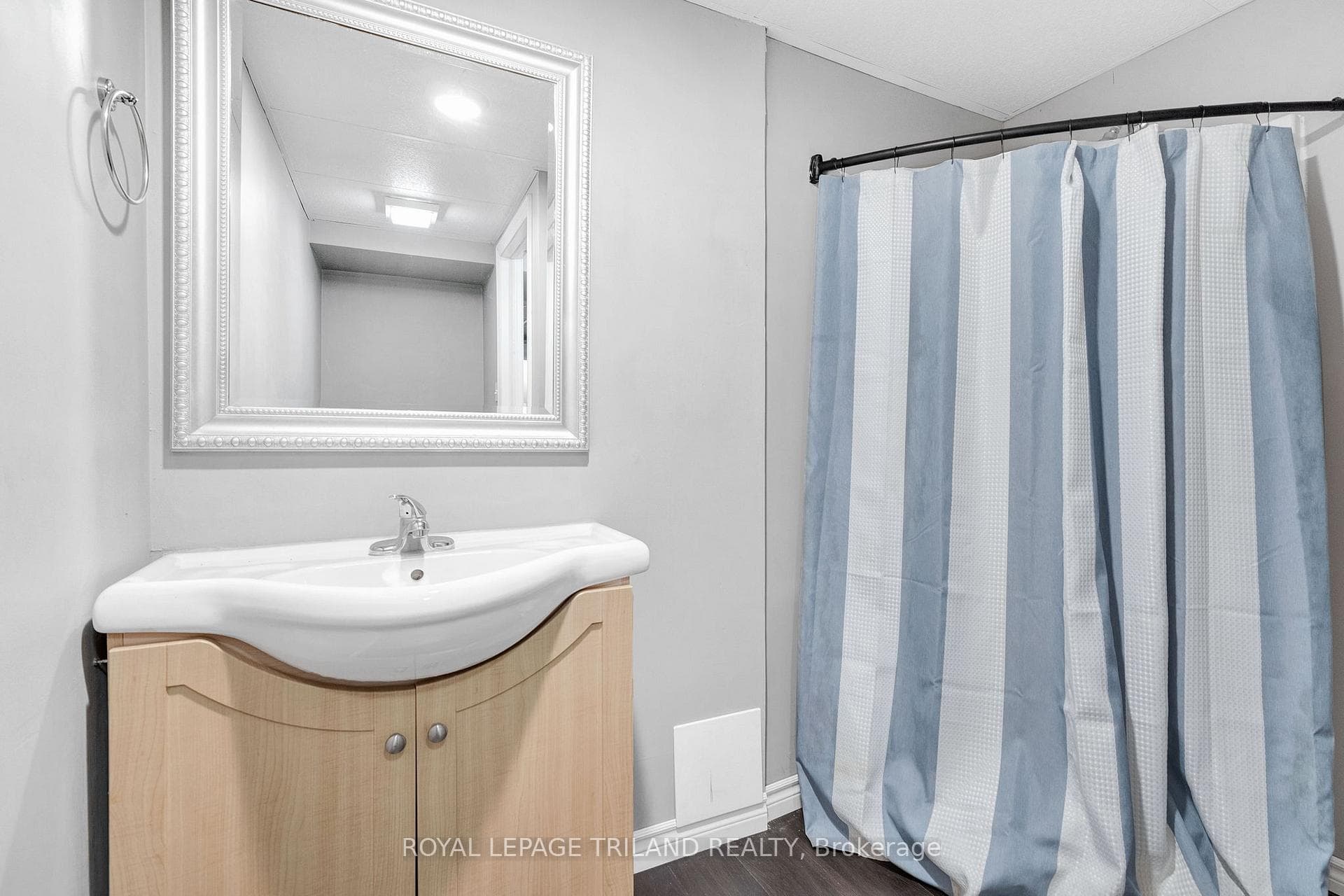 Basement bathroom