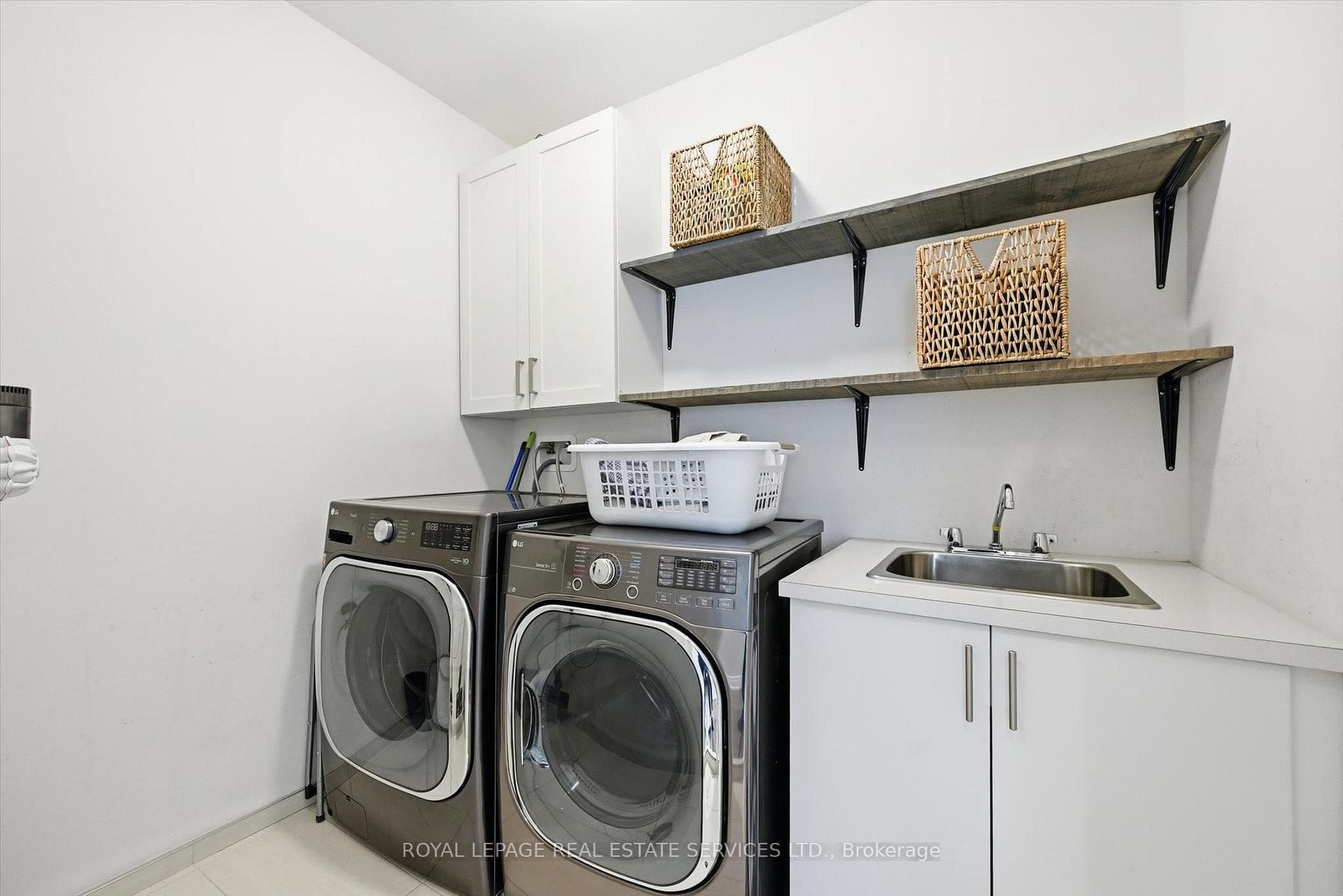 Convenient Laundry Room on the Upper Level