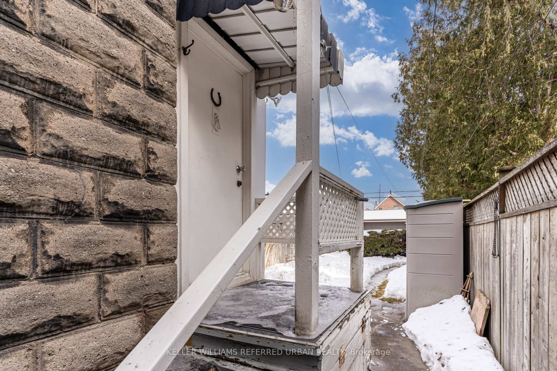 Covered Porch Entrance