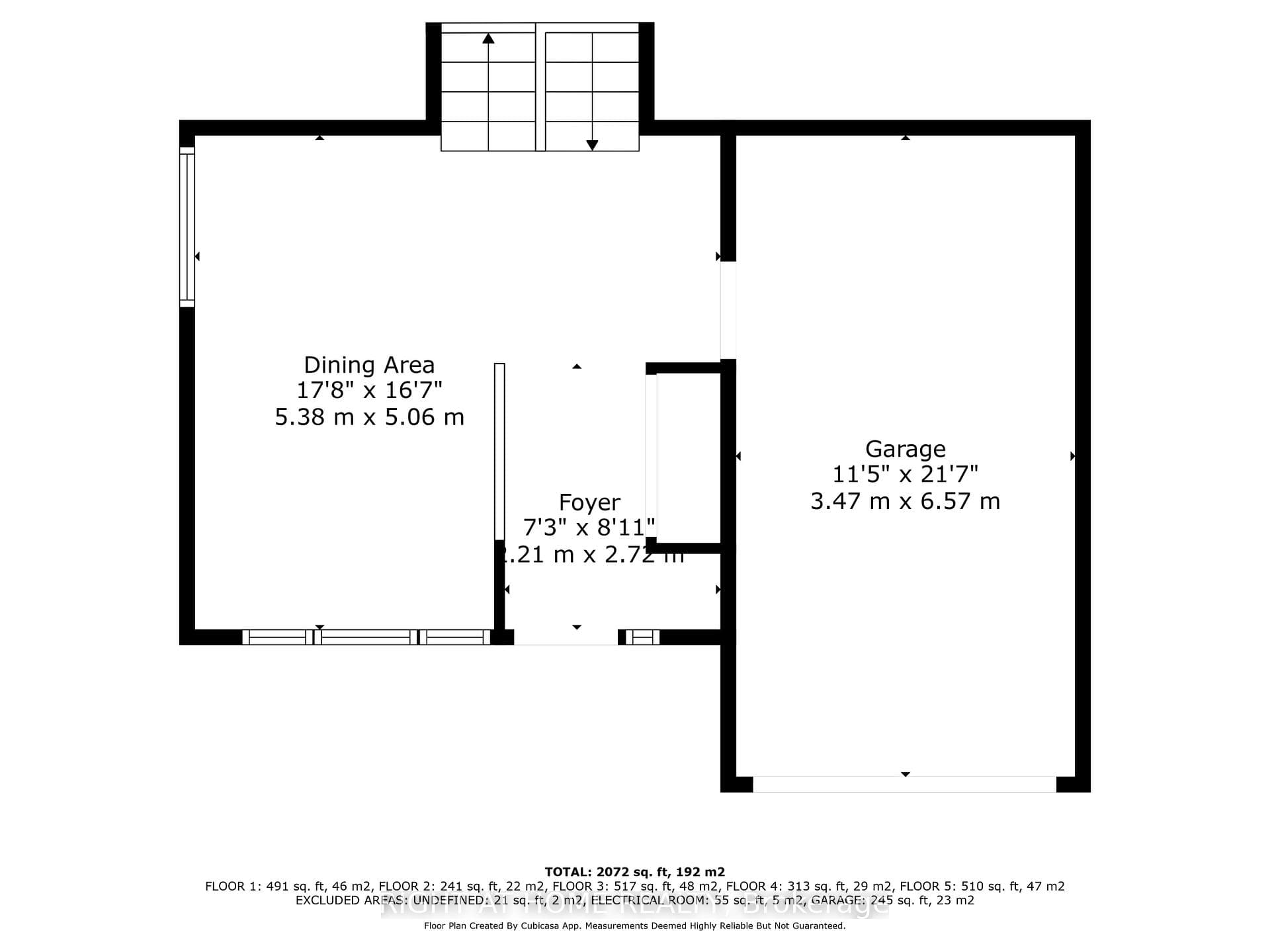 Main level plan