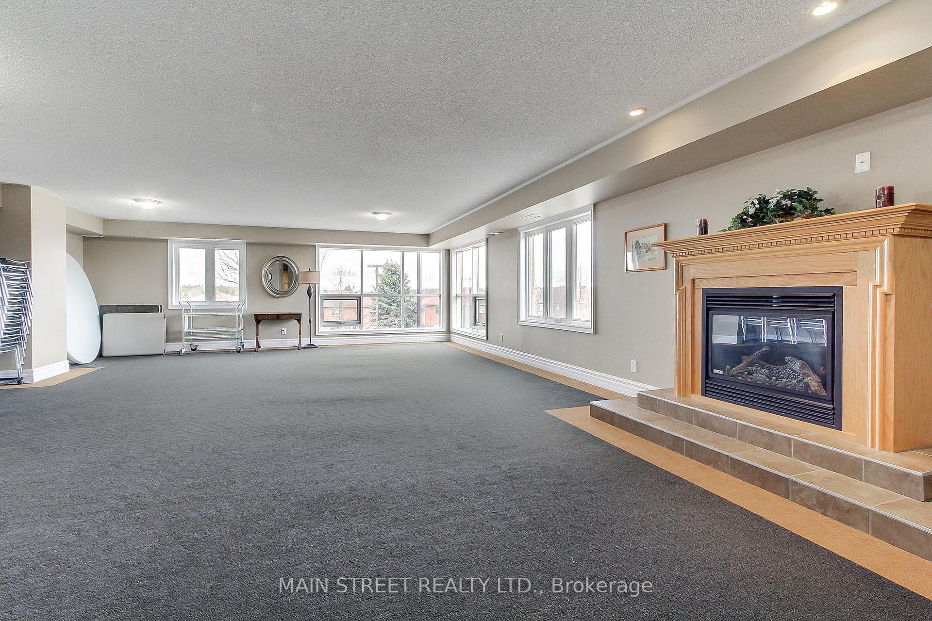 2nd Floor - Large Party Room with Gas Fireplace